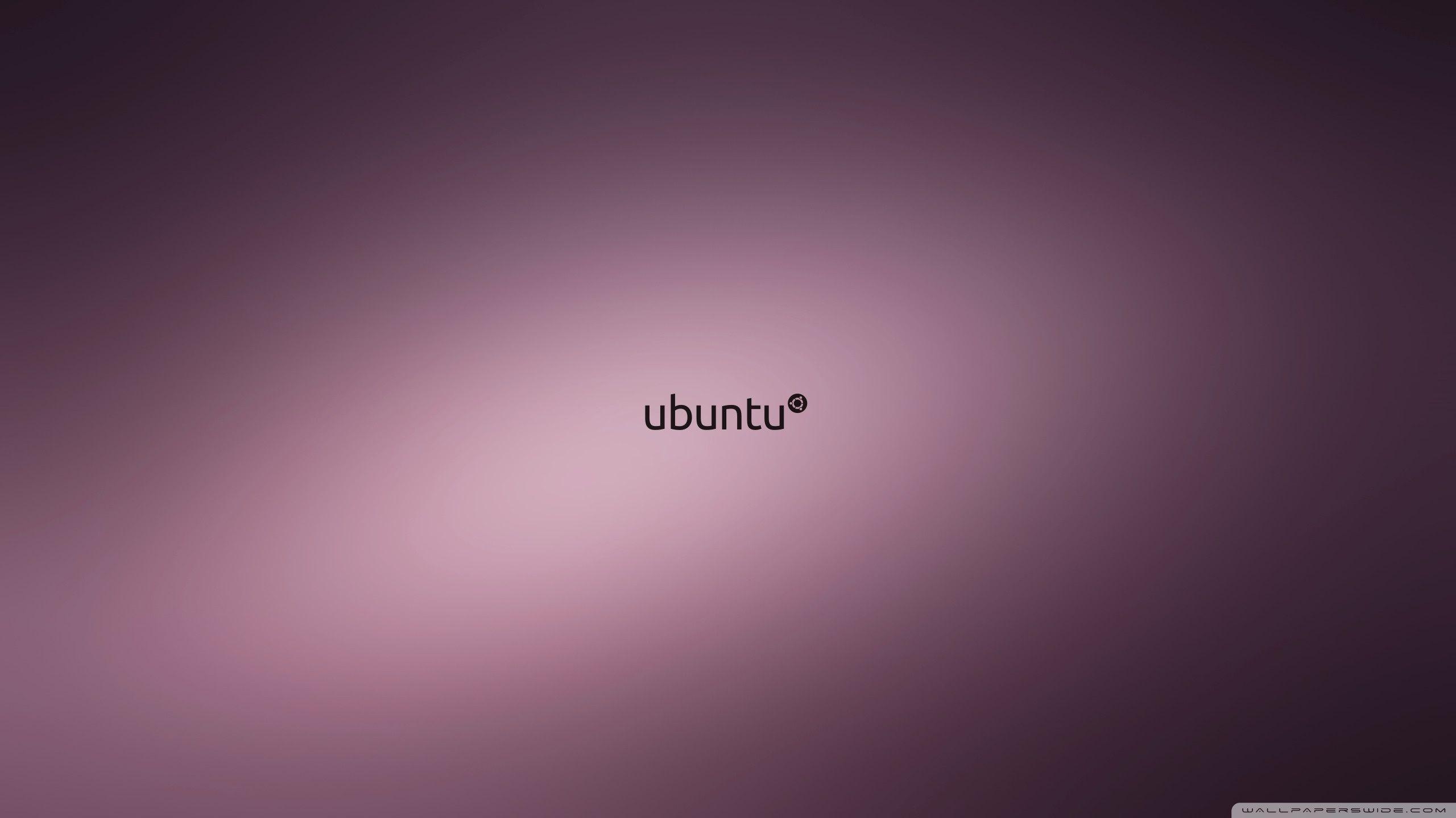 2560x1440 Minimalist Ubuntu ❤ 4K HD Desktop Wallpaper for 4K Ultra HD TV, Desktop