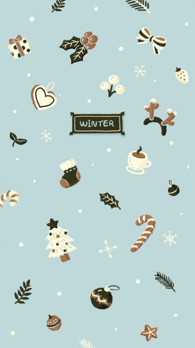 680x1200 Cute Winter Wallpaper For iPhone, Phone