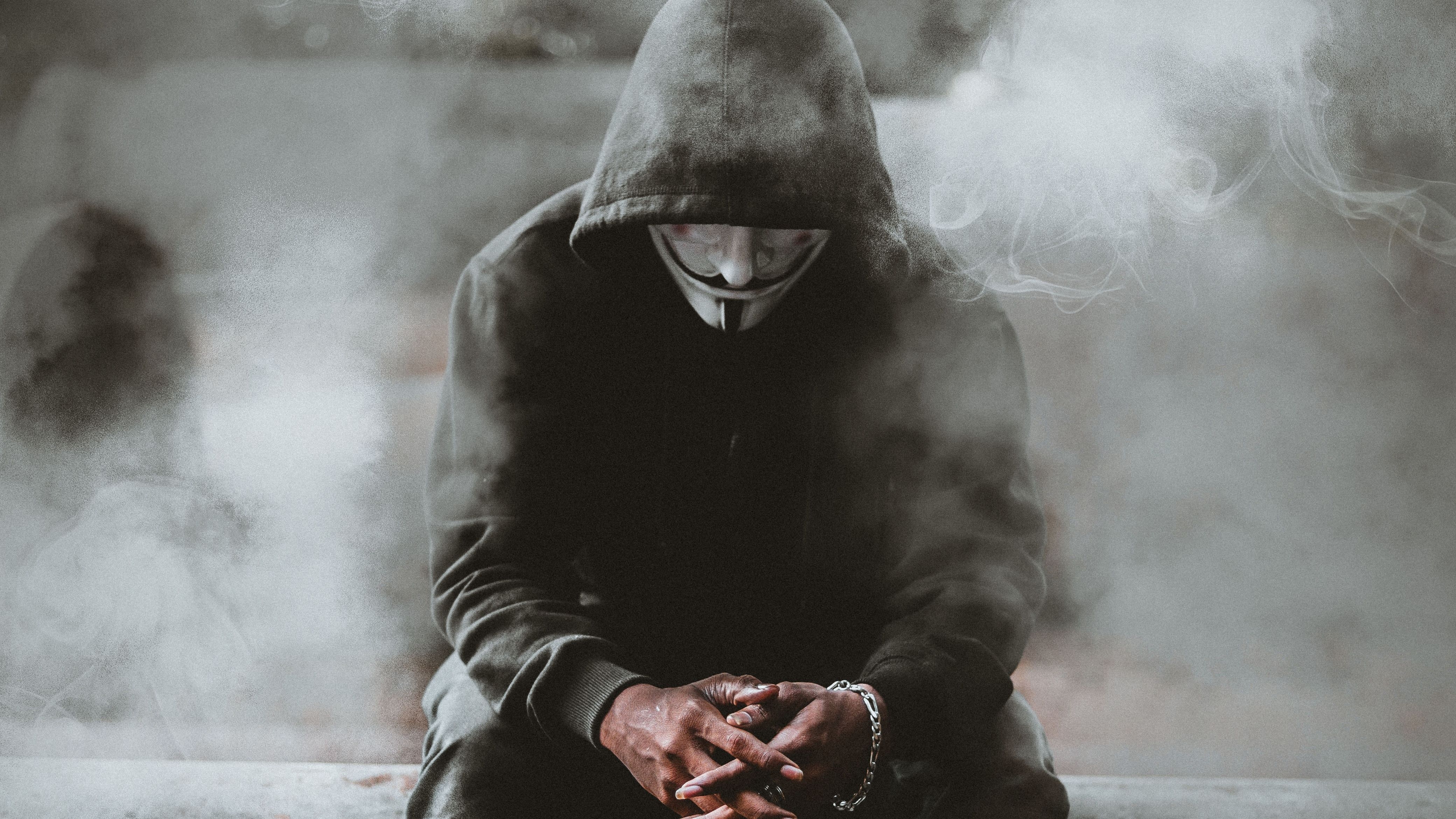 4160x2340 Man Black Hoodie Anonymus 4k, HD Photography, 4k Wallpaper, Image, Background, Photo and Picture, Desktop