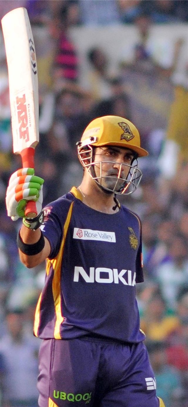 640x1390 Gautam Gambhir Free Image Gautam Gambhir iPhone X Wallpaper Free, Phone