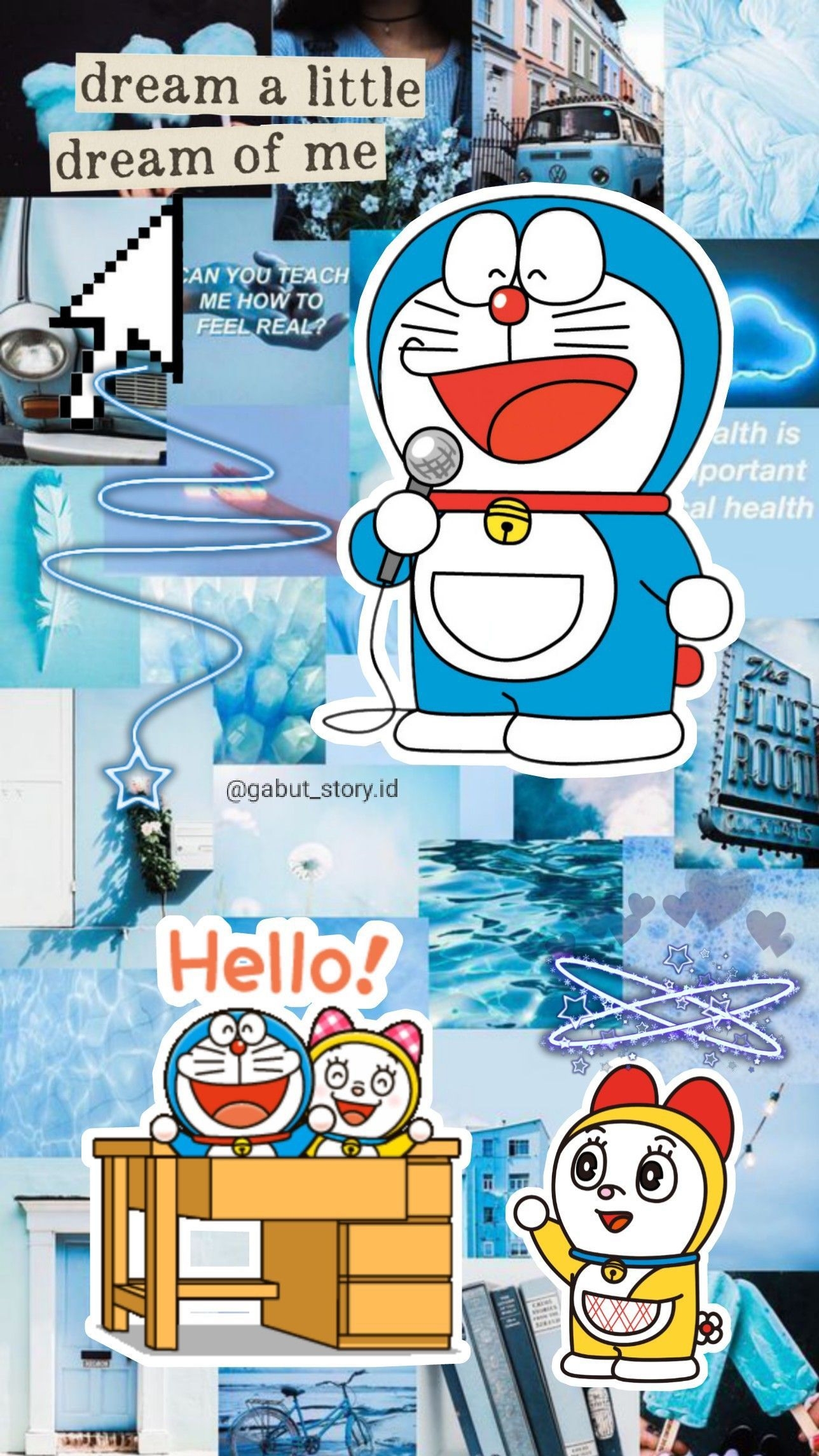 1290x2290 Doraemon Aesthetic Tumblr. Instagram, Tumblr, Animasi, Phone