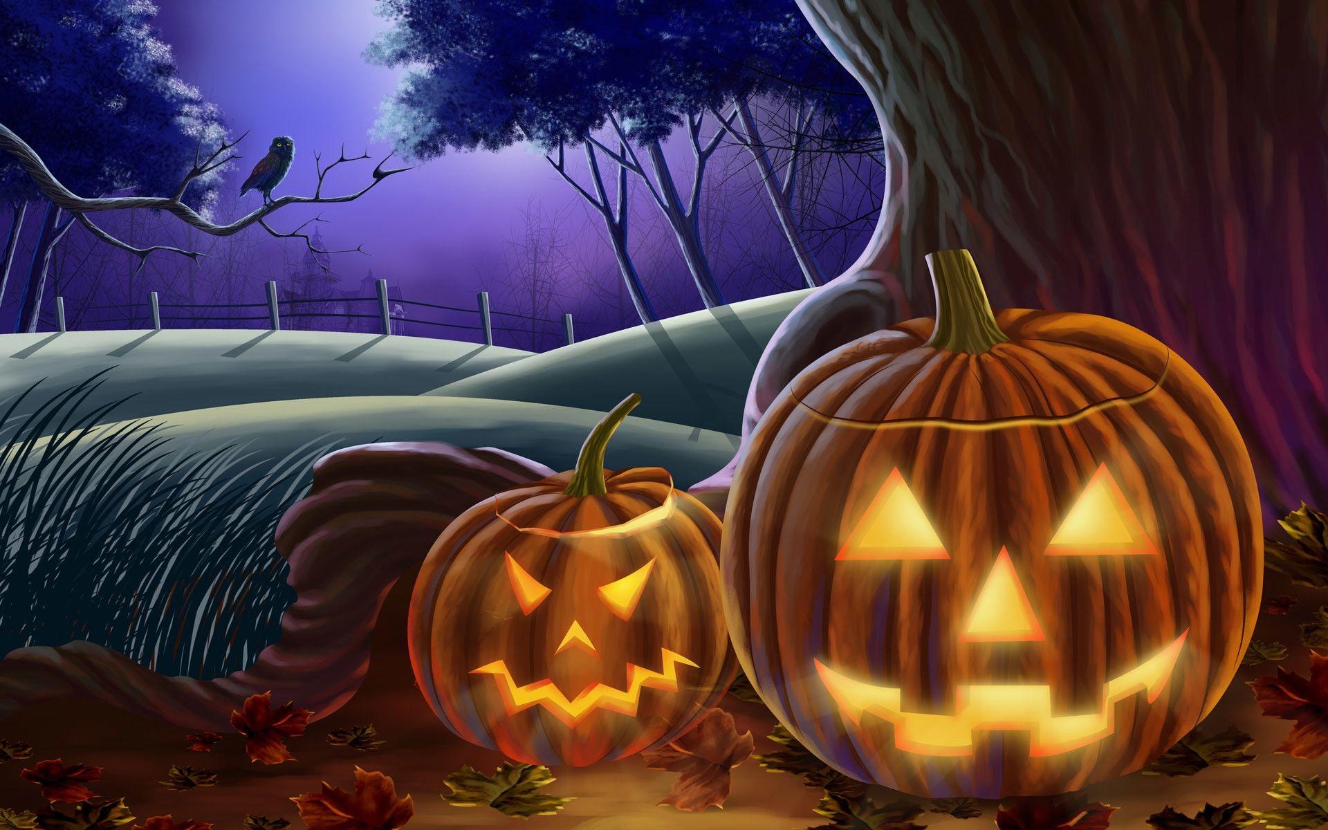 1920x1200 Animated Halloween Wallpaper Free Animated Halloween Background, Desktop