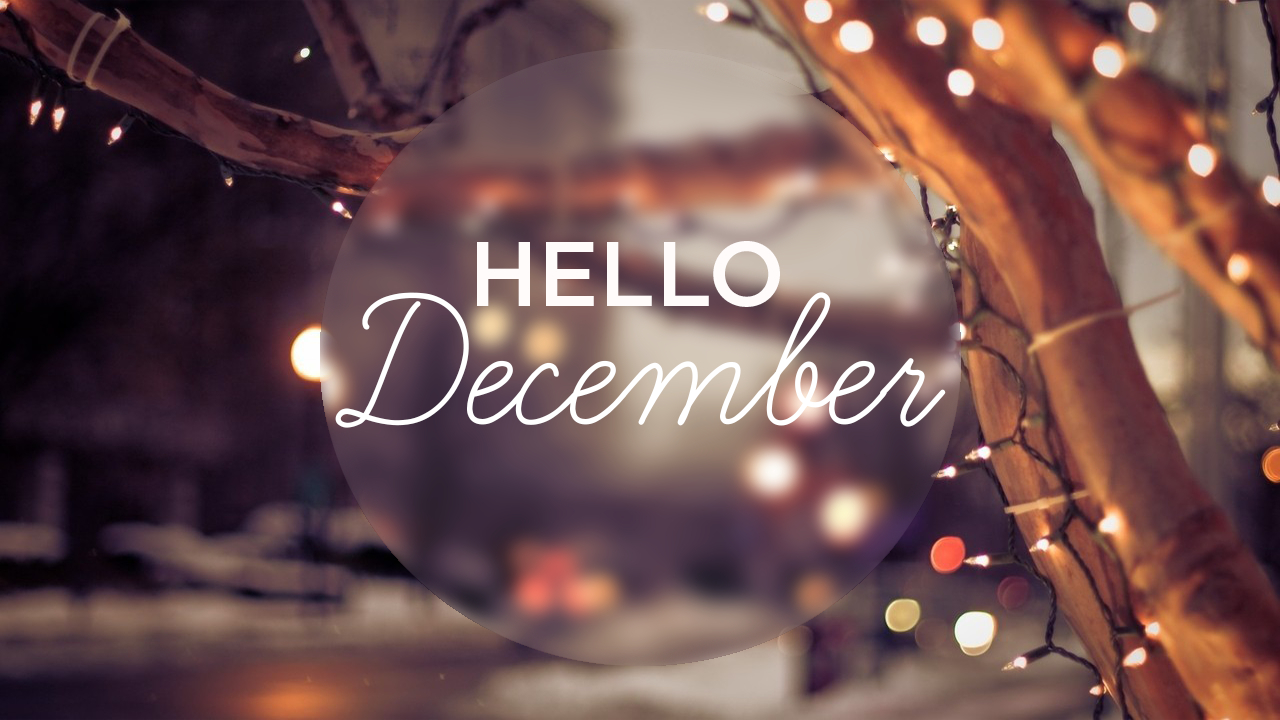 1280x720 Hello December Desktop Wallpaper Free Hello December Desktop Background, Desktop