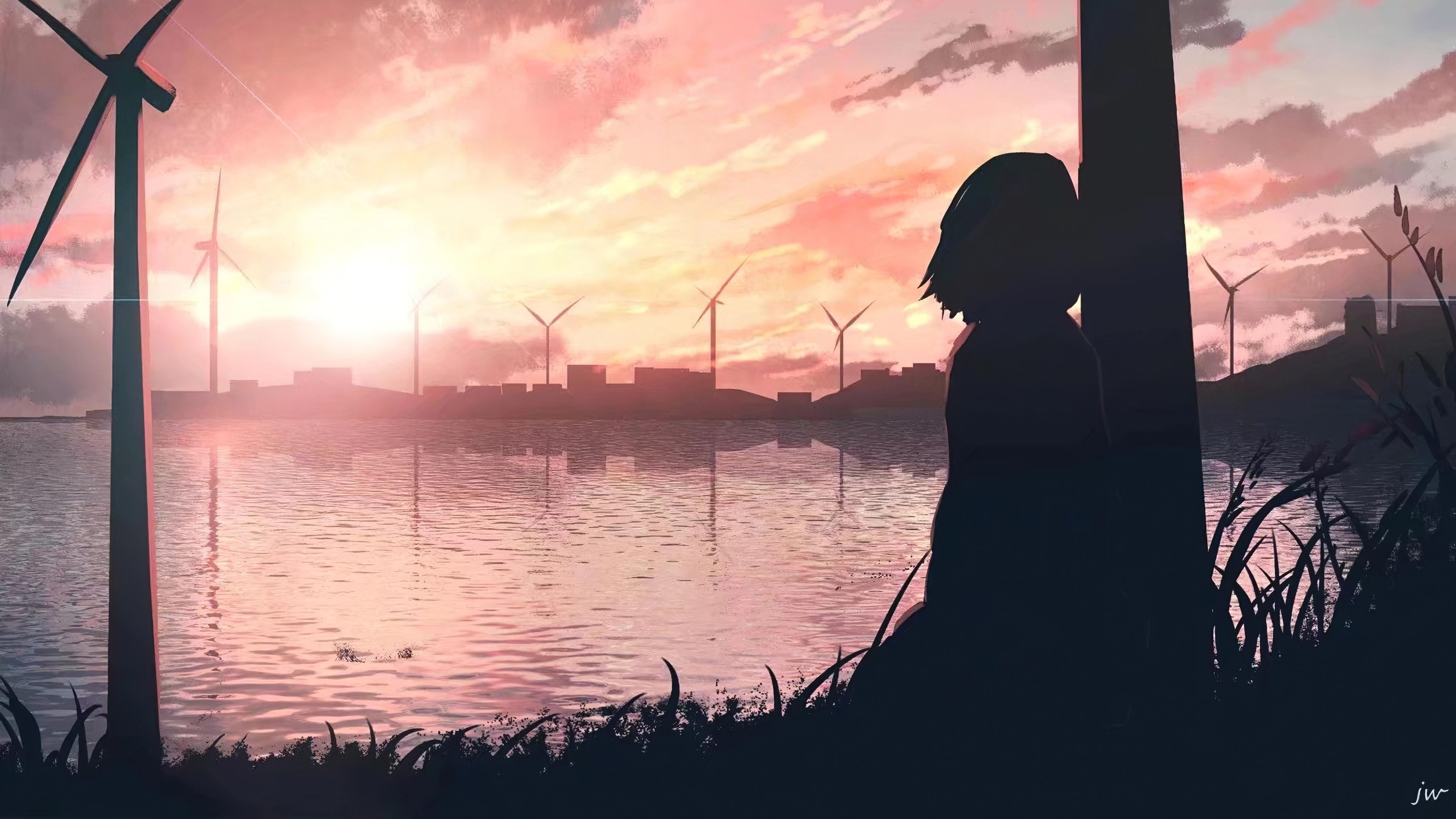 3840x2160 Sad Anime Girl 4k, HD Anime, 4k Wallpaper, Image, Background, Photo and Picture, Desktop