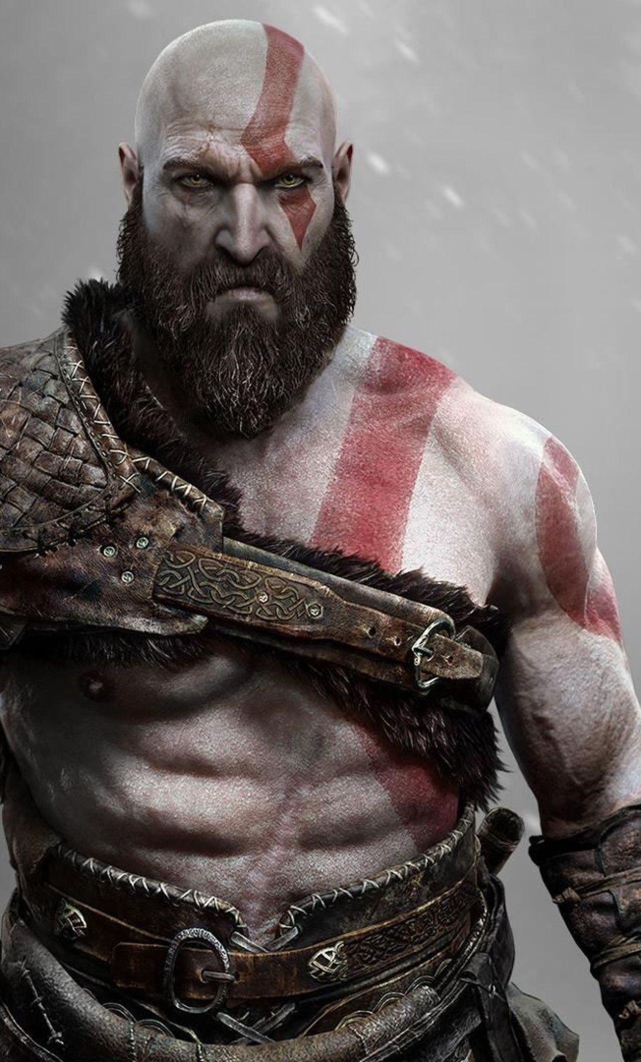 1280x2120 Kratos And Atreus God Of War 4 4k iPhone XS, iPhone 10, Phone