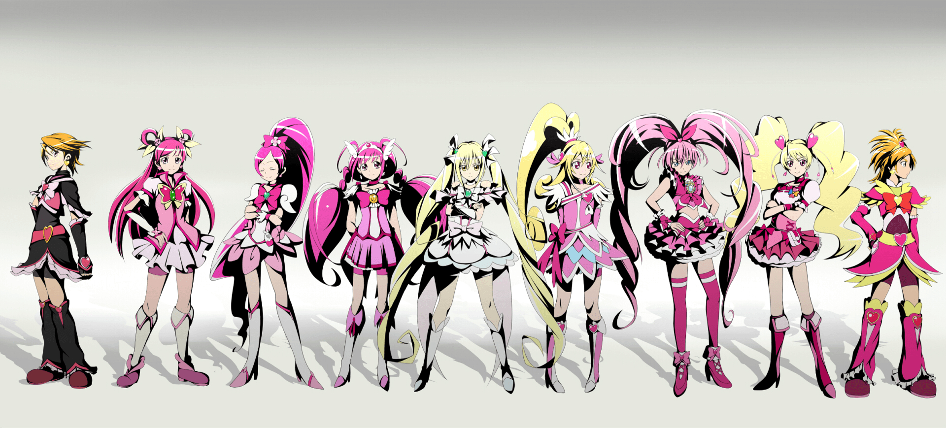 1920x870 Pretty Cure! HD Wallpaper, Dual Screen