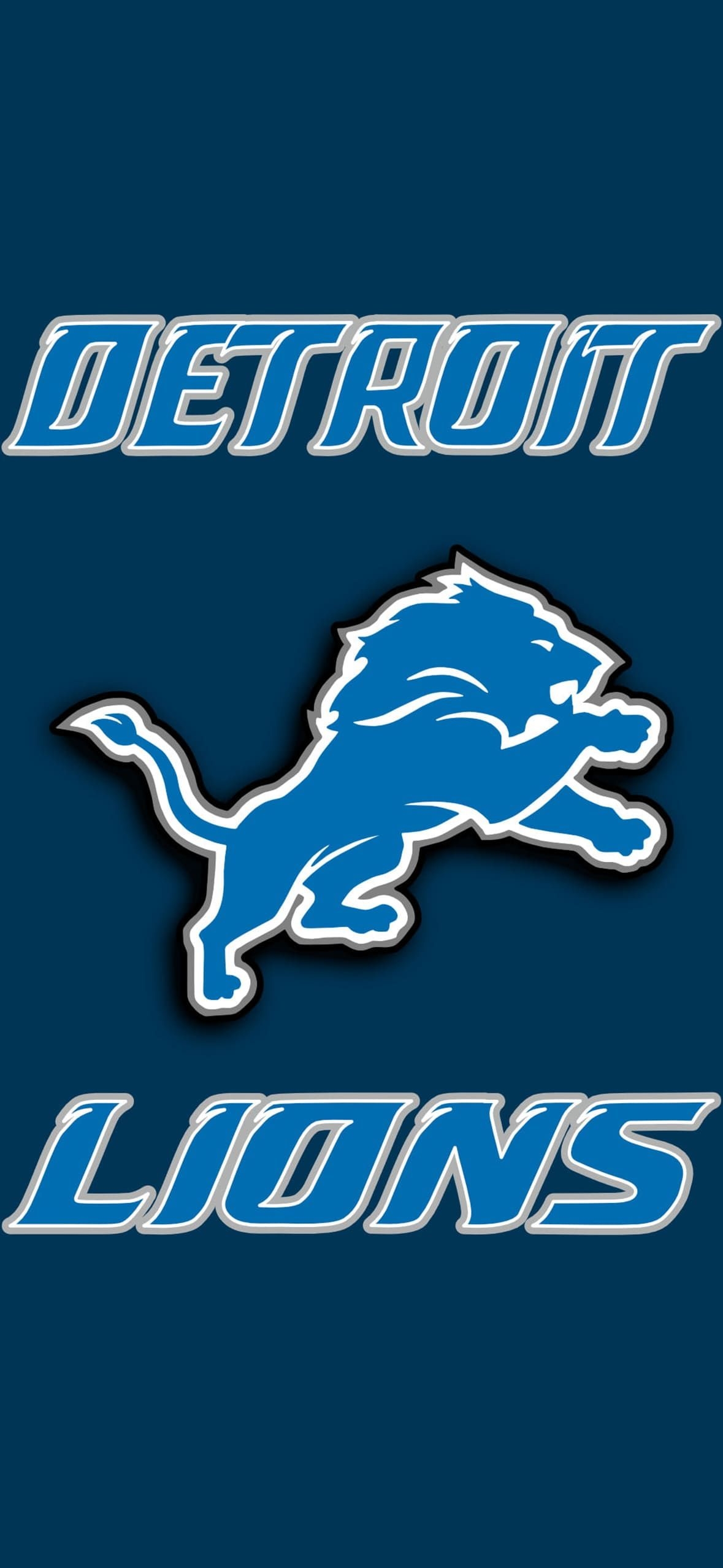 1180x2560 Detroit Lions, Phone