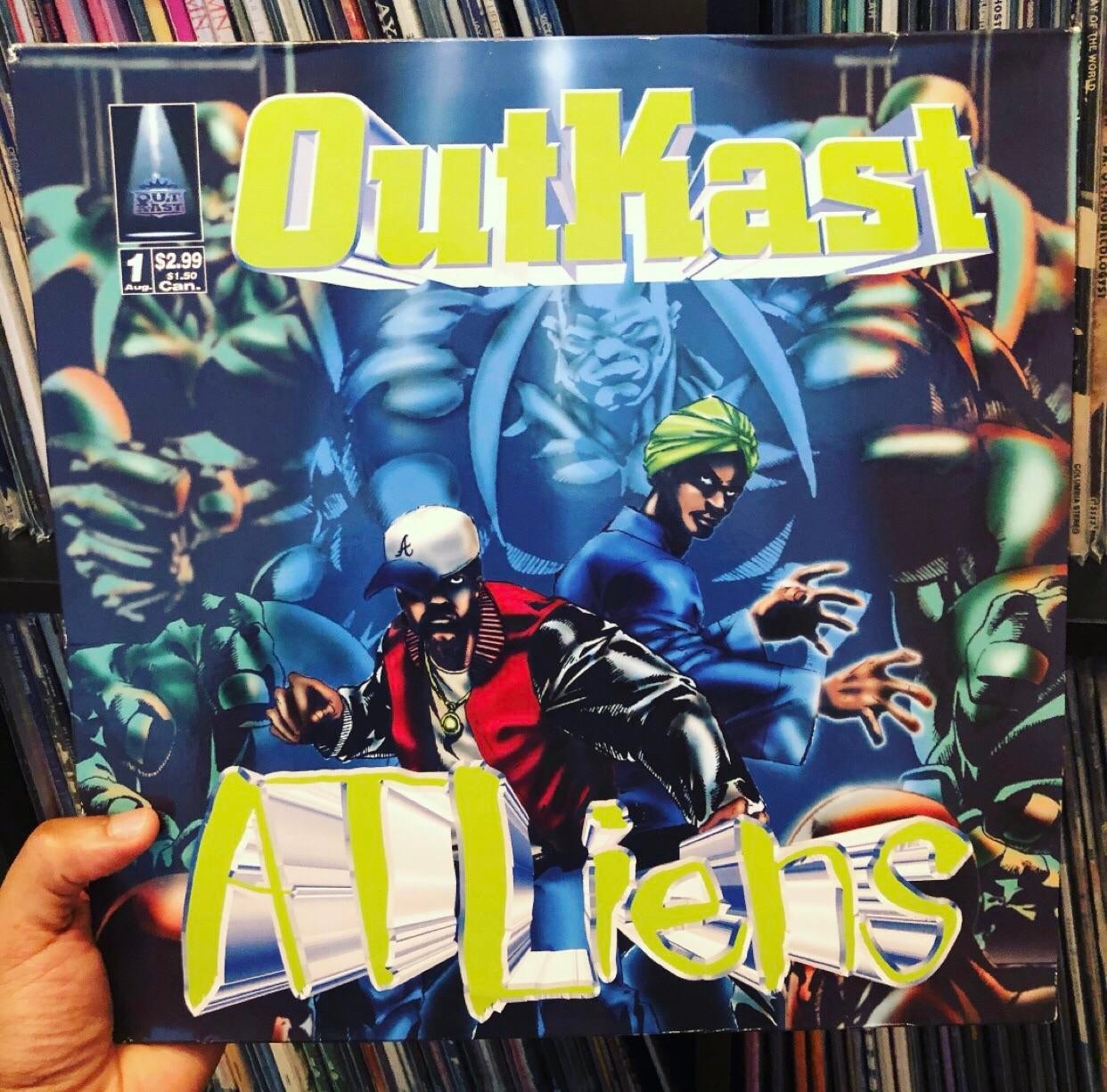 1250x1230 Years Ago Today. “ATLiens” (1996) Outkast: hiphopvinyl, Desktop