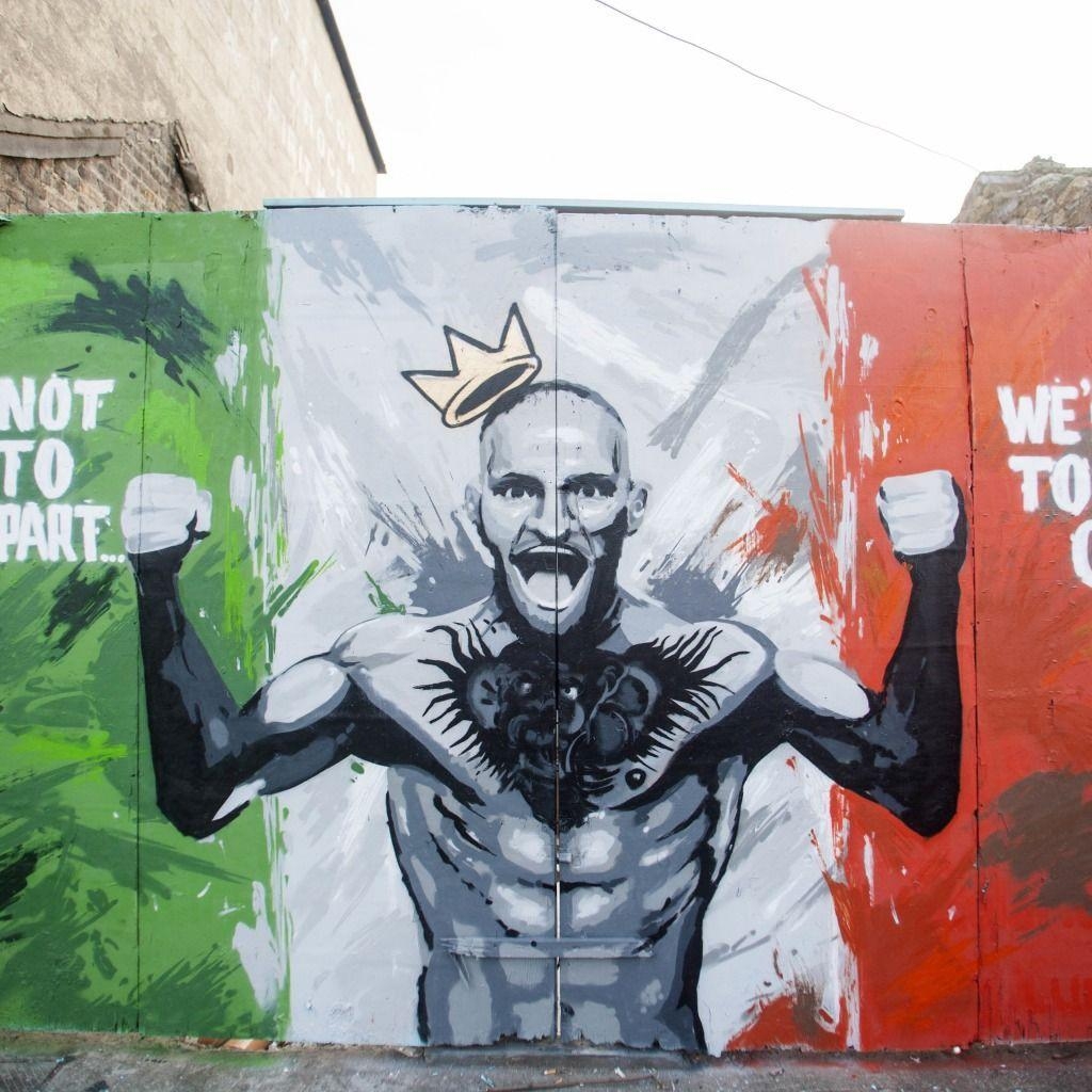 1030x1030 Wallpaper Conor McGregor, Conor McGregor, UFC, Grafiti image, Phone