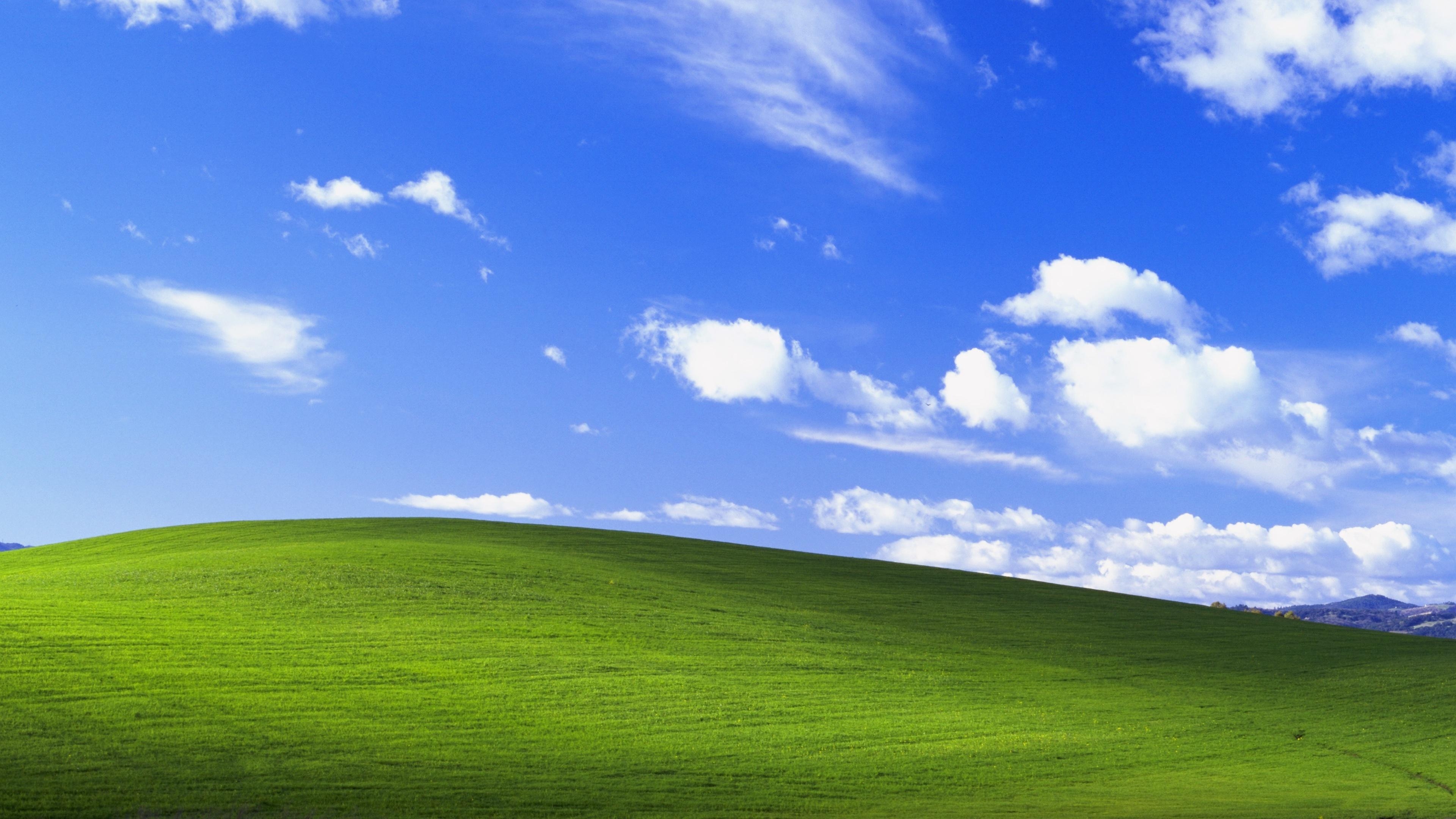 3840x2160 Here's the Windows XP wallpaper in glorious 4K res, Desktop