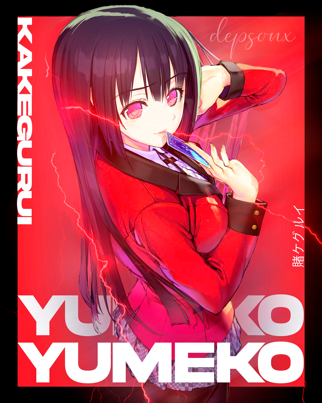 1080x1350 Anime Girls Kakegurui Jabami Yumeko Otaku Wallpaper:, Phone