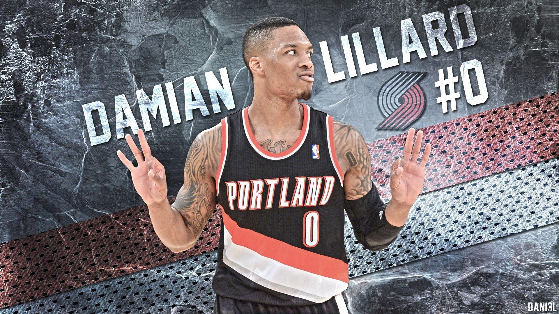 1920x1080 Damian Lillard Trail Blazers 2016 1920×1080 Wallpaper. Basketball, Desktop