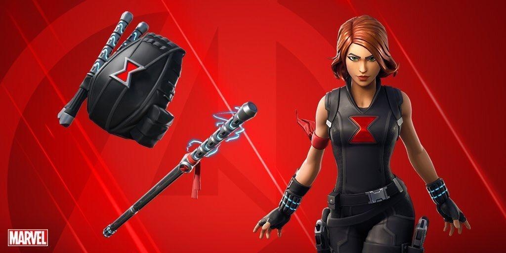 1030x520 Black Widow Outfit Fortnite wallpaper, Desktop