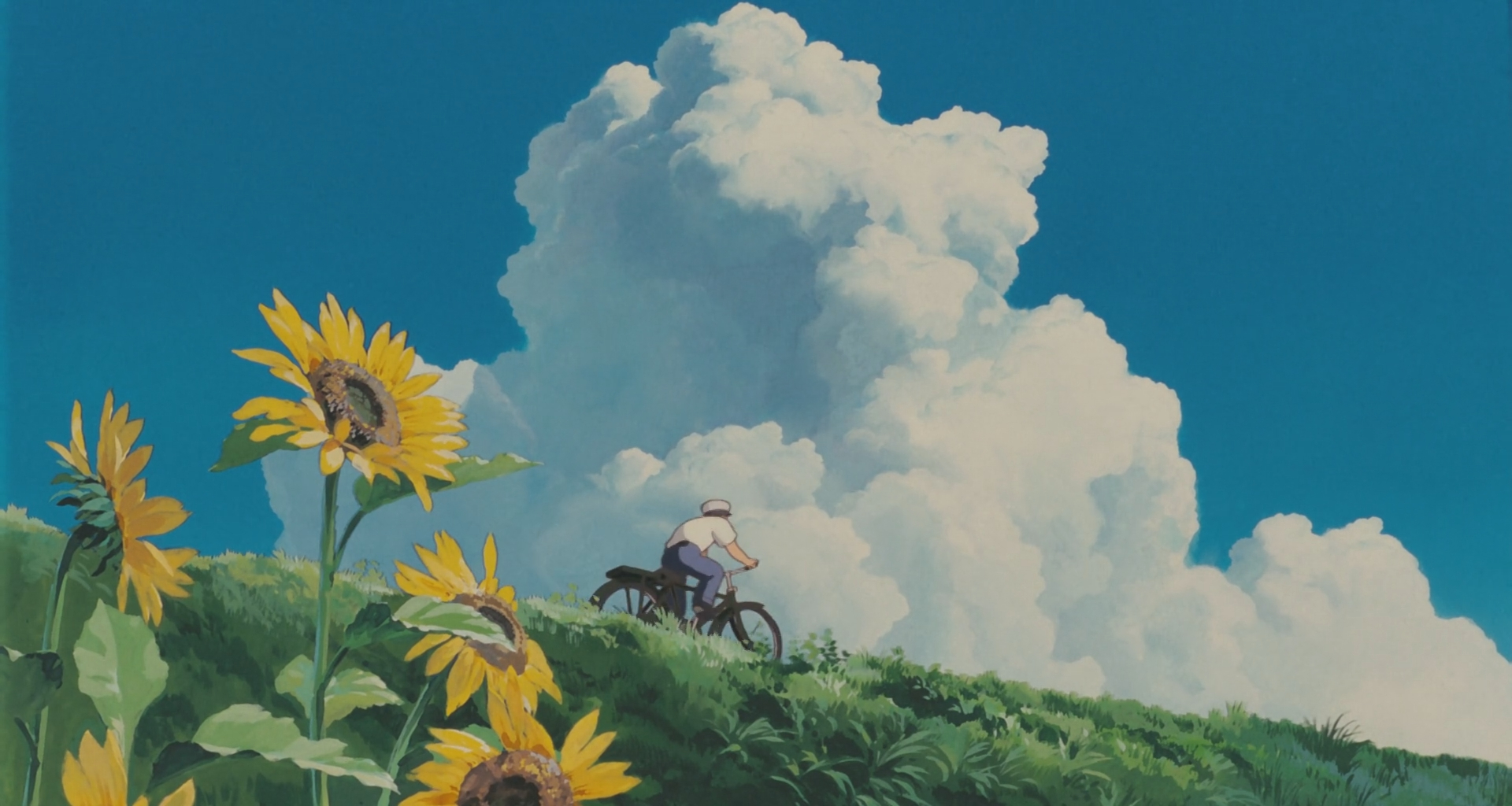 1920x1030 Studio Ghibli Stills Neighbor Totoro. Aesthetic desktop wallpaper, Studio ghibli background, Desktop wallpaper art, Desktop