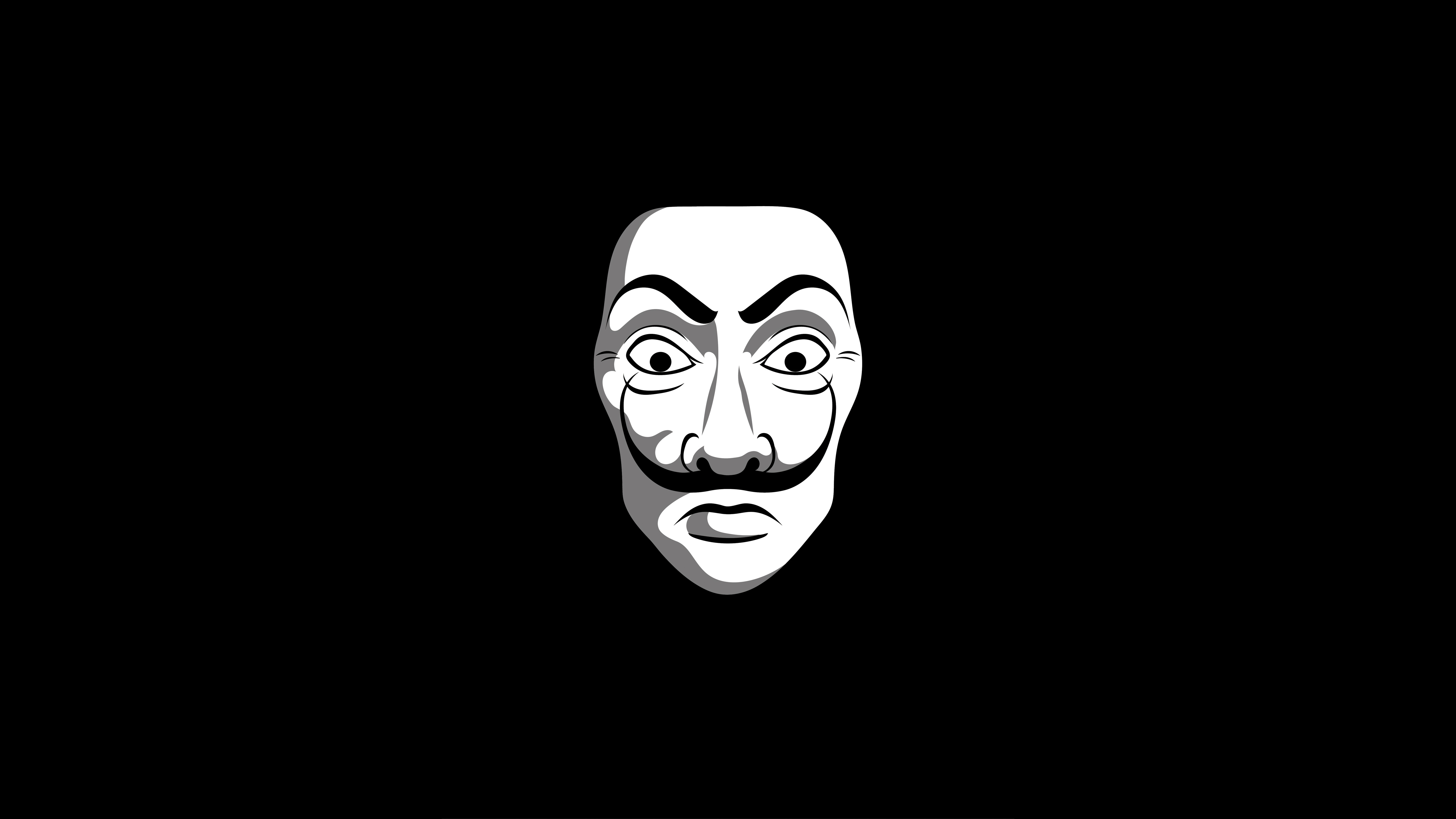 5120x2880 Anonymus Black Dark Minimal 4k, HD Computer, 4k Wallpaper, Image, Background, Photo and Picture, Desktop