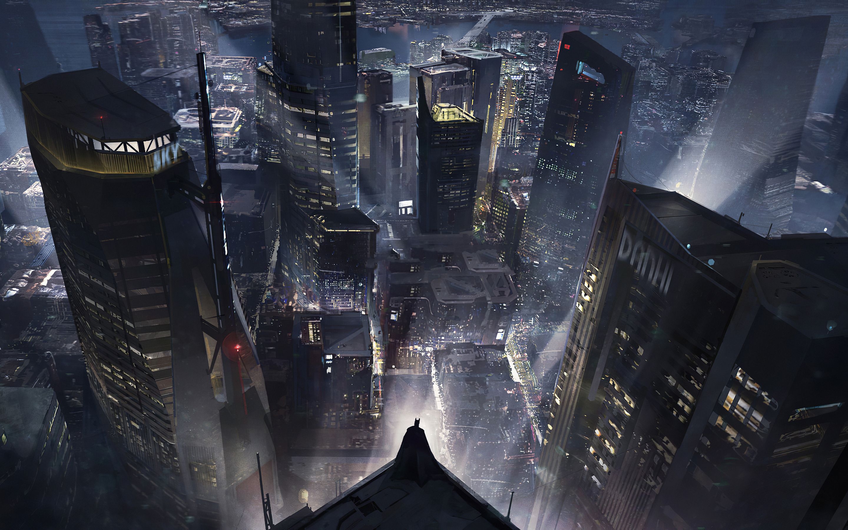 2880x1800 Batman Gotham City 4k New Macbook Pro Retina HD 4k Wallpaper, Image, Background, Photo and Picture, Desktop