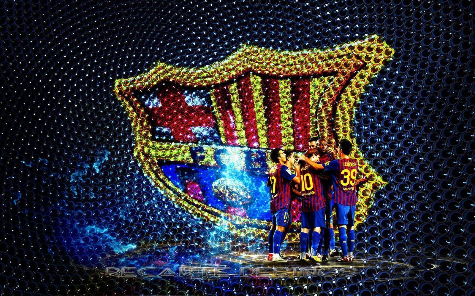 1600x1000 Logo Barcelona FC Wallpaper HD, Desktop