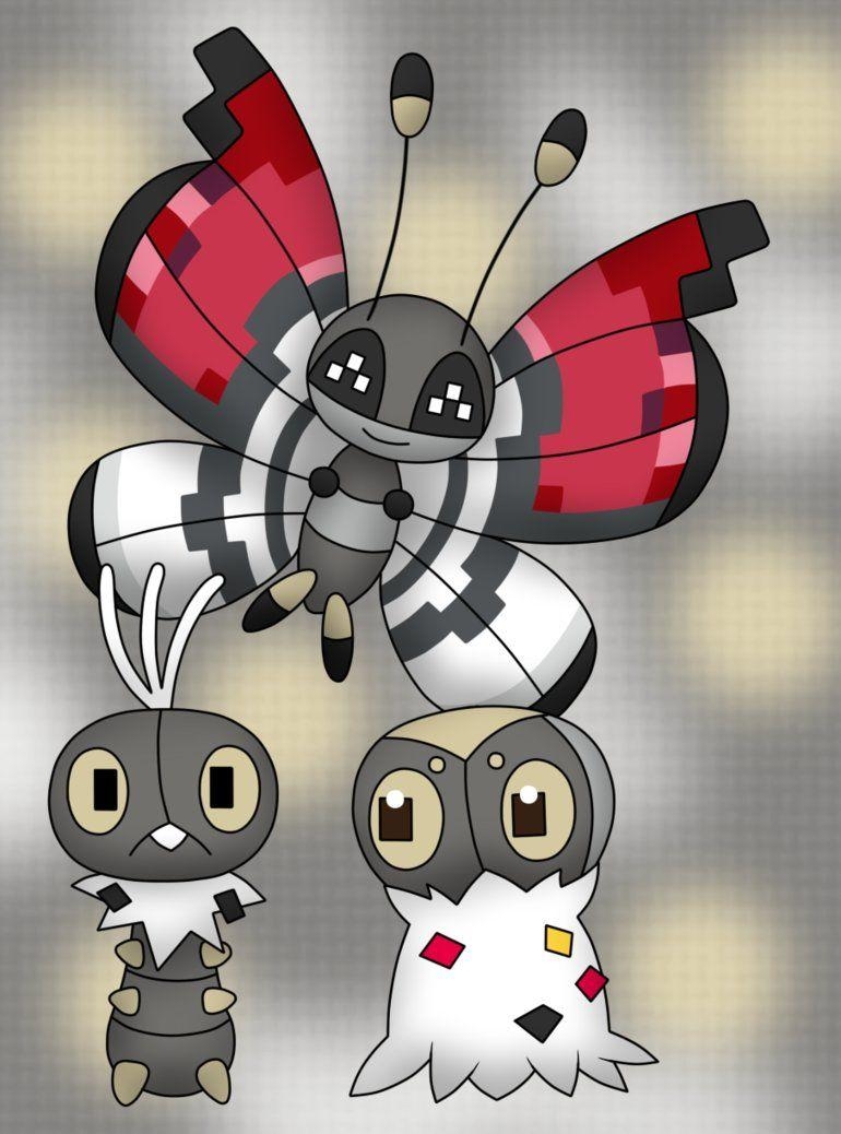 770x1040 Scatterbug, Spewpa and Vivillon, Phone