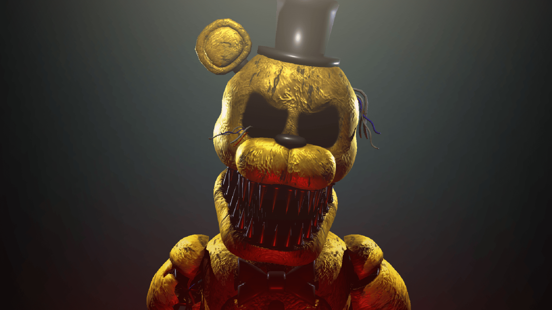 1920x1080 Sinister Golden Freddy. Official Sinister Turmoil, Desktop