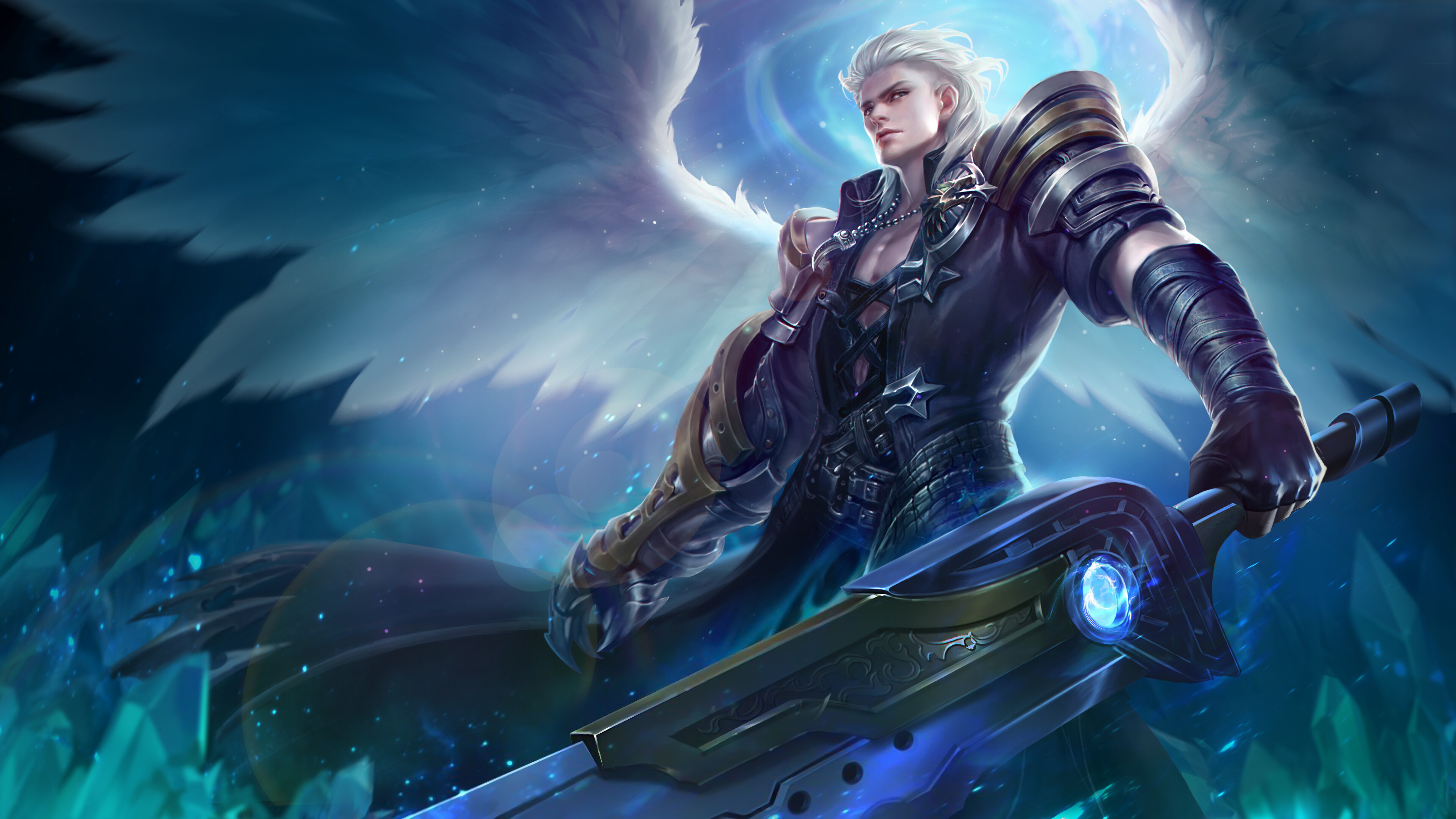 3840x2160 Alucard Child of the Fall Skin Mobile Legends 4K Wallpaper, Desktop