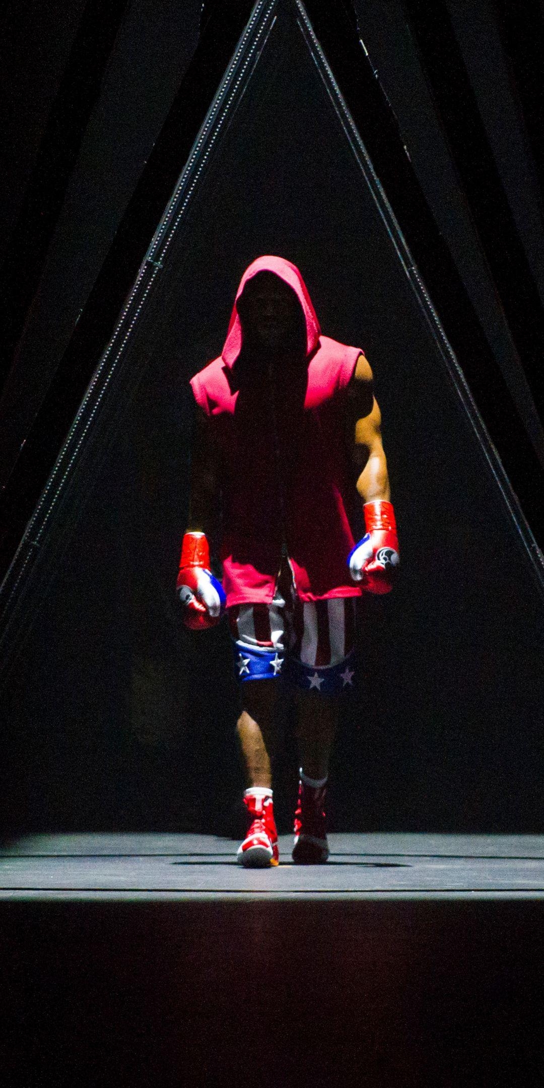 1080x2160 Movie, Michael B. Jordan, Creed II,, Phone