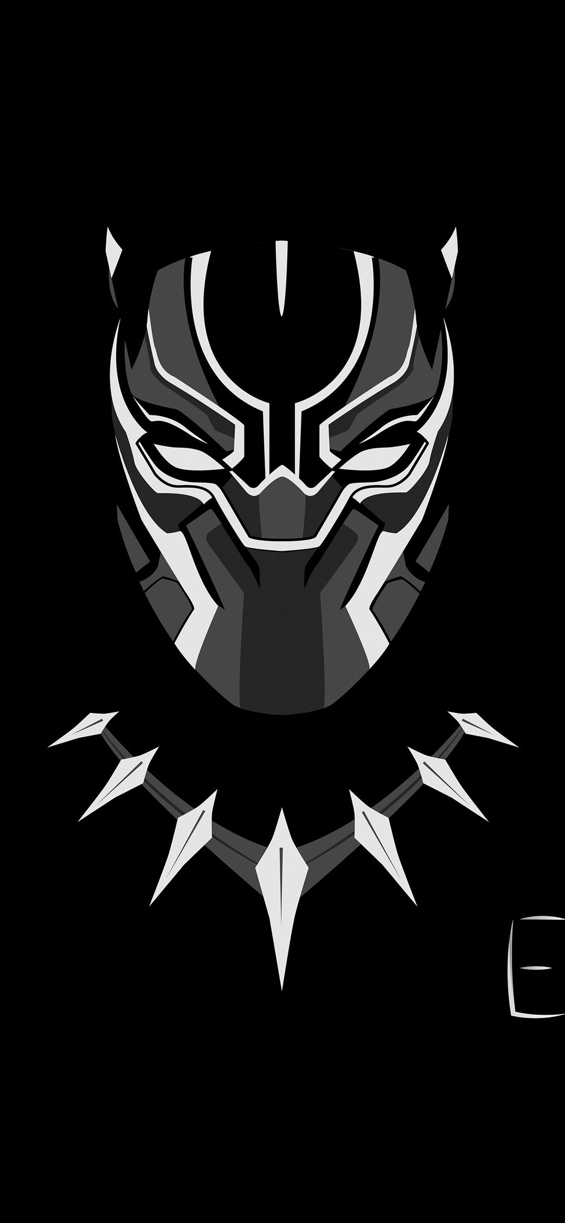 1130x2440 Black Panther Minimalism 4k iPhone XS, iPhone iPhone X HD 4k Wallpaper, Image, Background, Photo and Picture, Phone