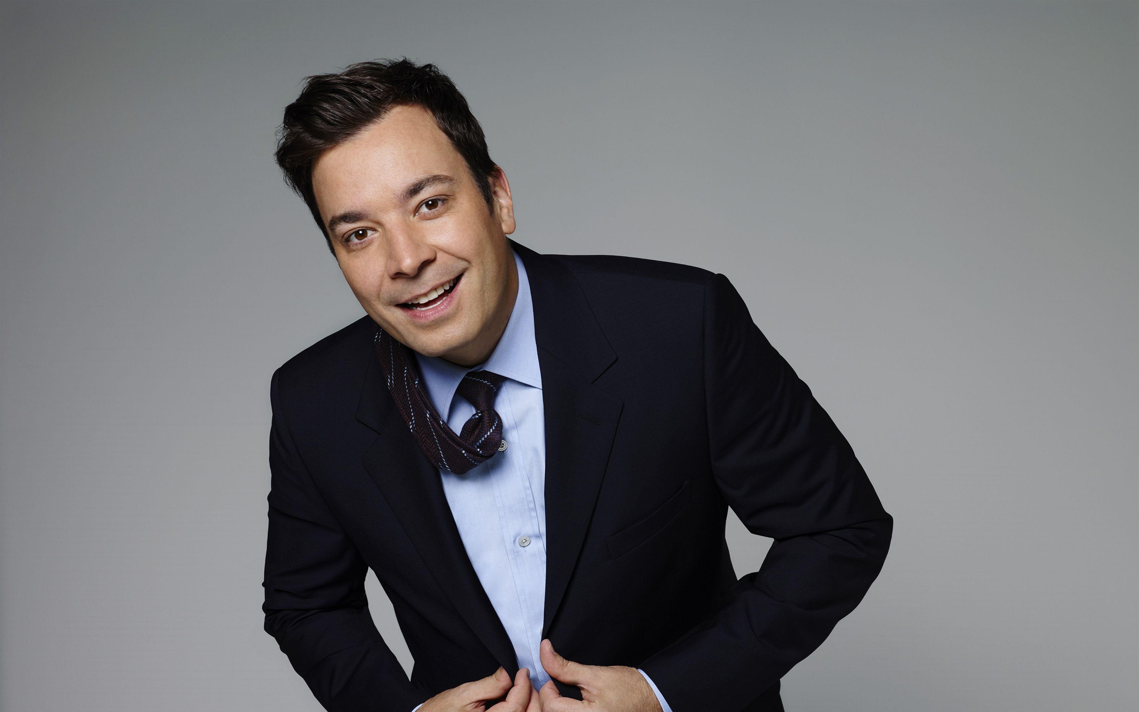 3840x2400 Download Wallpaper  Jimmy fallon, Jacket, Celebrity Ultra, Desktop