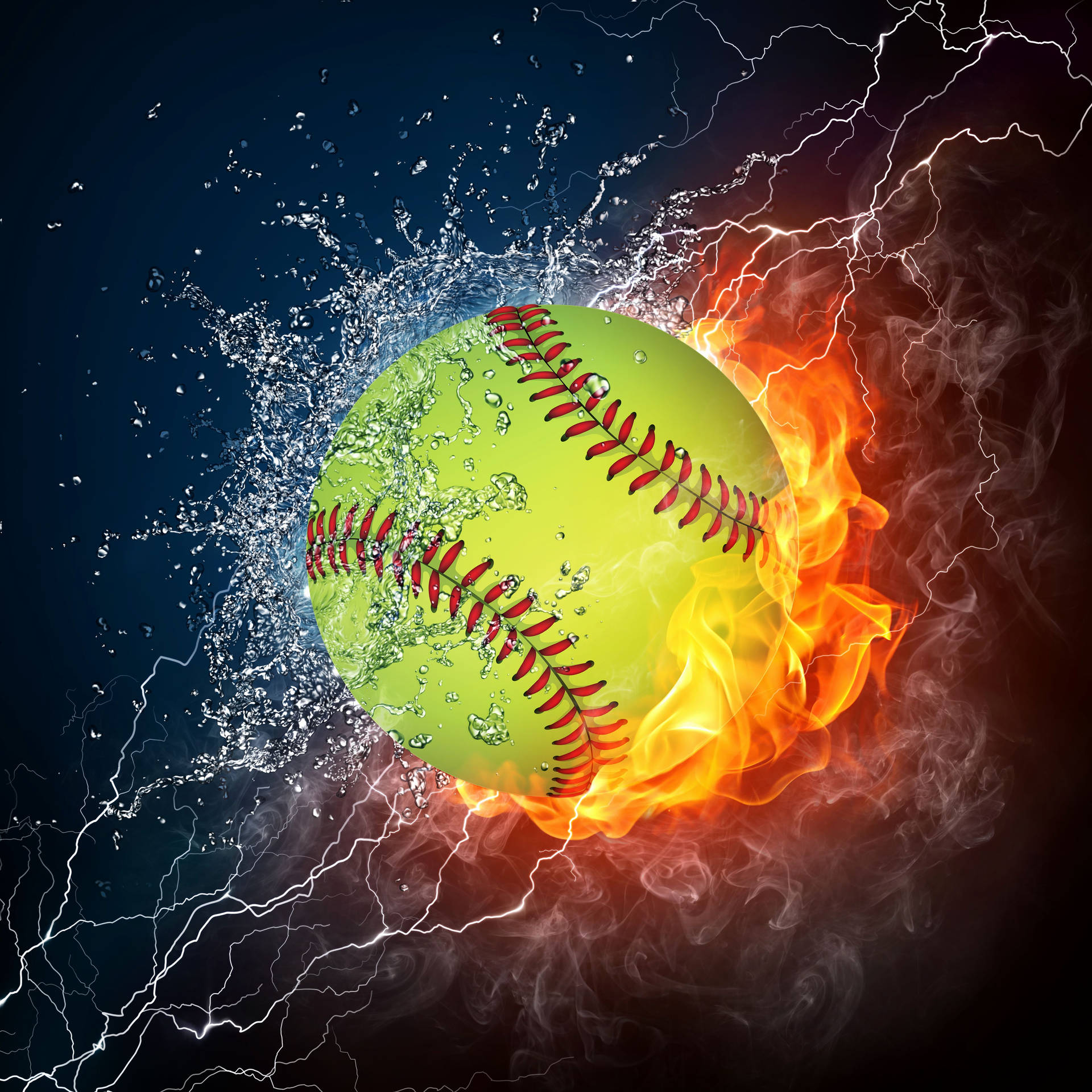 1920x1920 Awesome Softball Picture, Phone