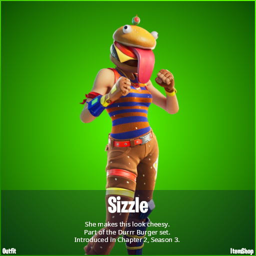 520x520 Sizzle Fortnite wallpaper, Phone