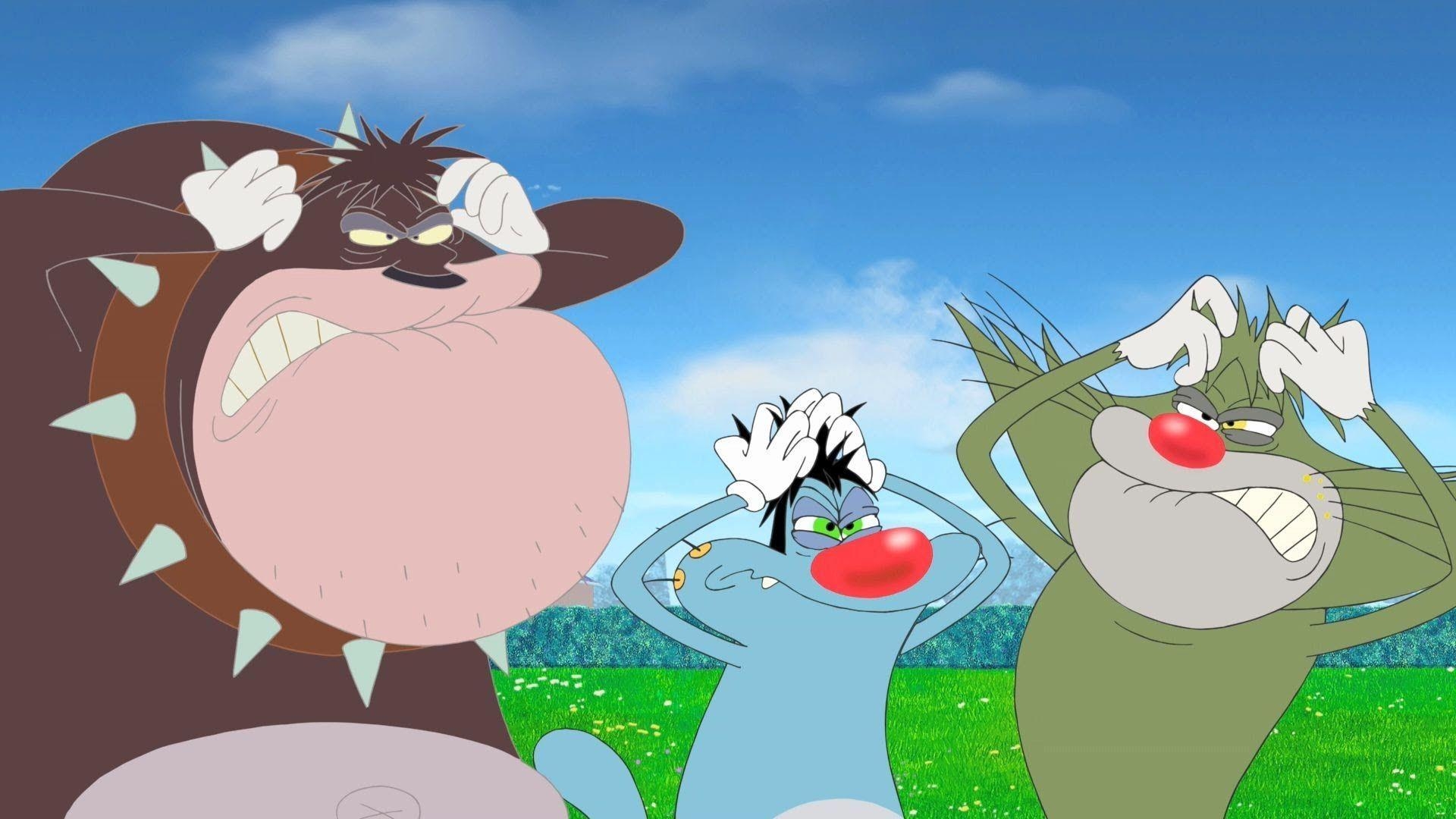 1920x1080 Cartoon Wallpaper: Oggy And The Cockroaches Olivia Wallpaper High, Desktop