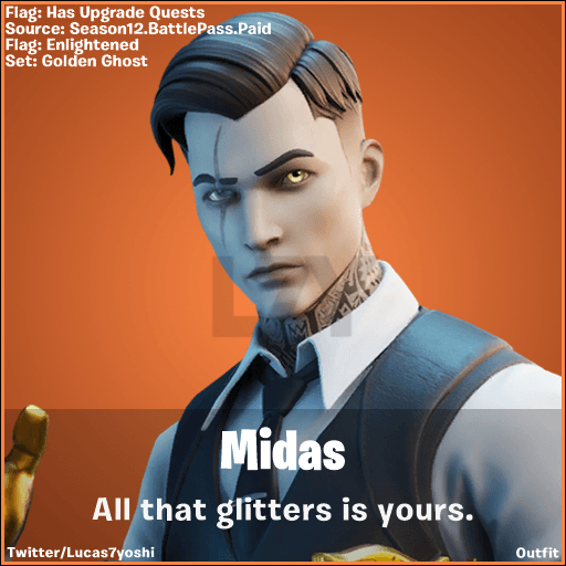 520x520 Midas Fortnite wallpaper, Phone