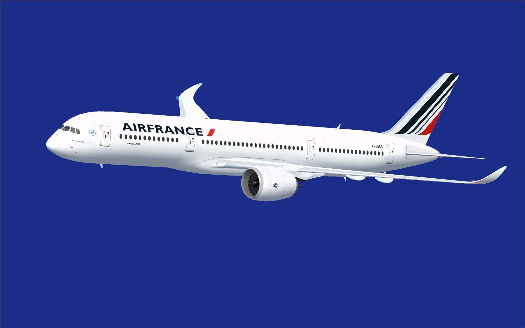 1680x1050 Air France Airbus A350 800 XWB, Desktop