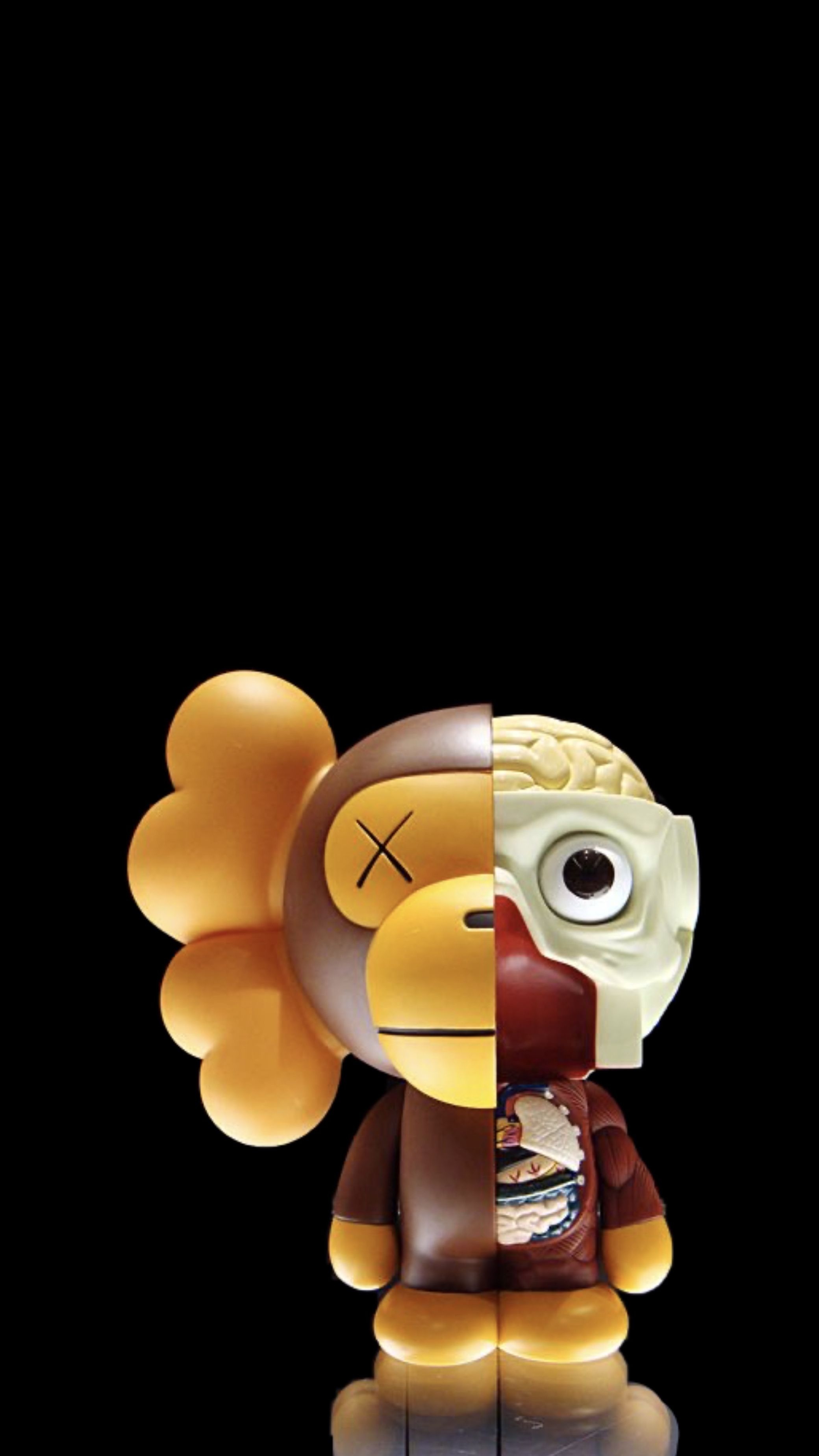 2080x3700 Bape x Kaws wallpaper. Kaws wallpaper, Wallpaper, iPhone wallpaper, Phone