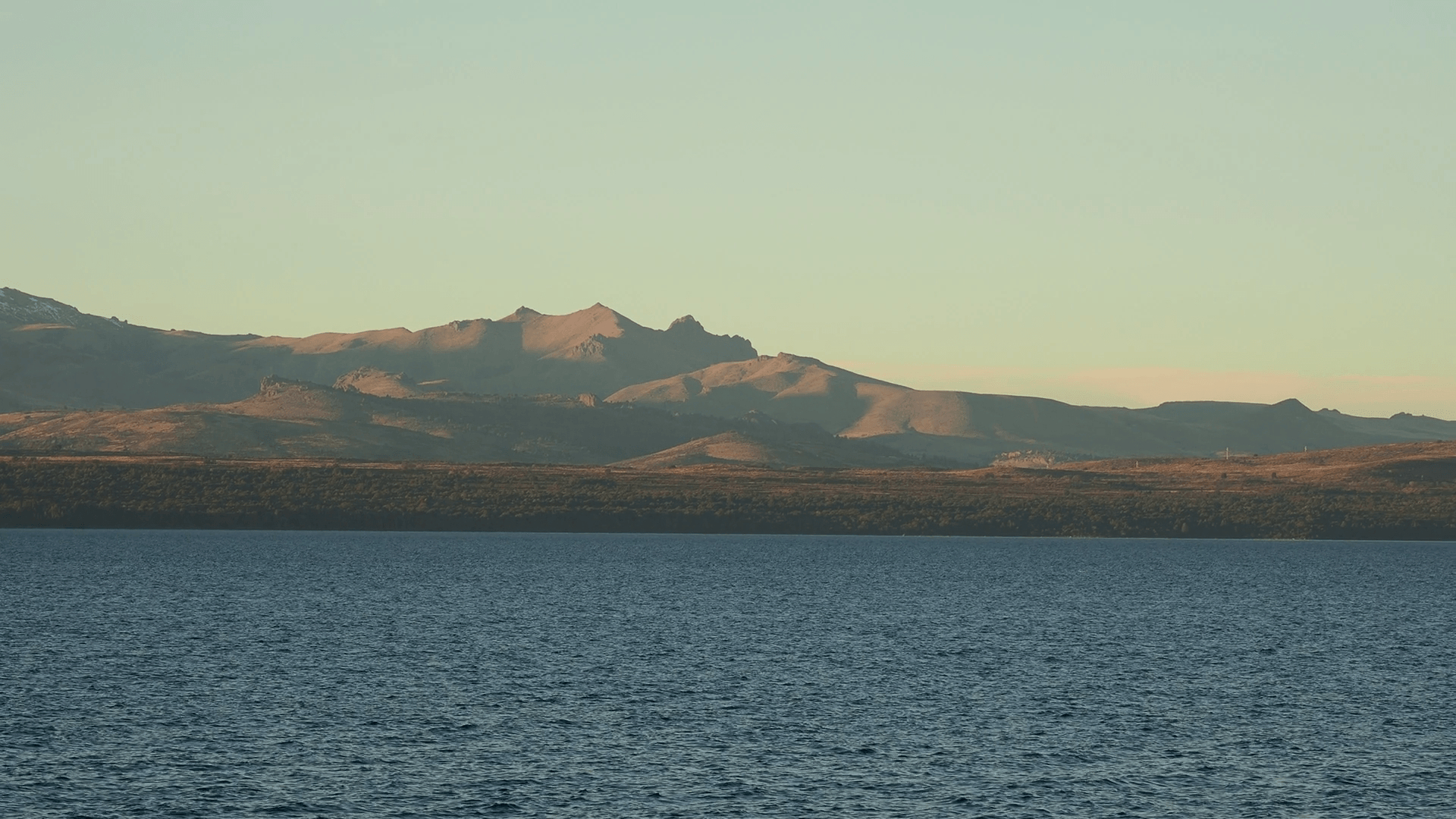 1920x1080 Nahuel Huapi Lake at sunset, San Carlos de Bariloche, Nahuel Huapi, Desktop