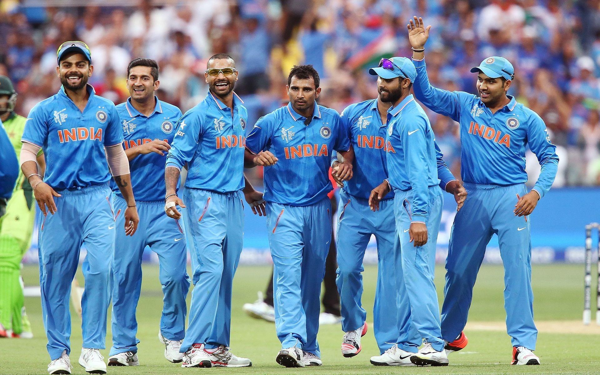 1920x1200 Happy indian cricket team on the ground nice wallpaper. HD, Desktop