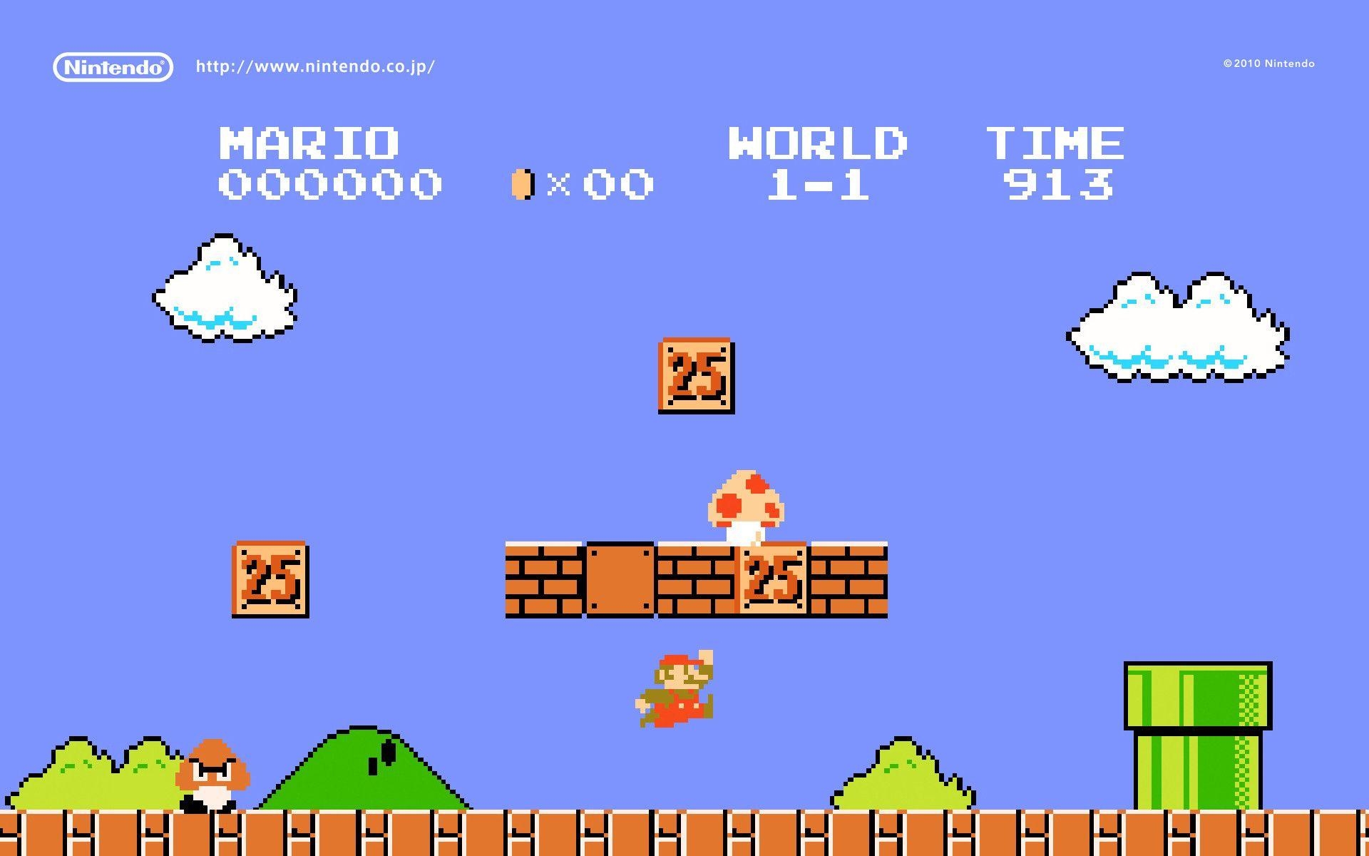 1920x1200 Super Mario Bros Nes Wallpaper, Desktop