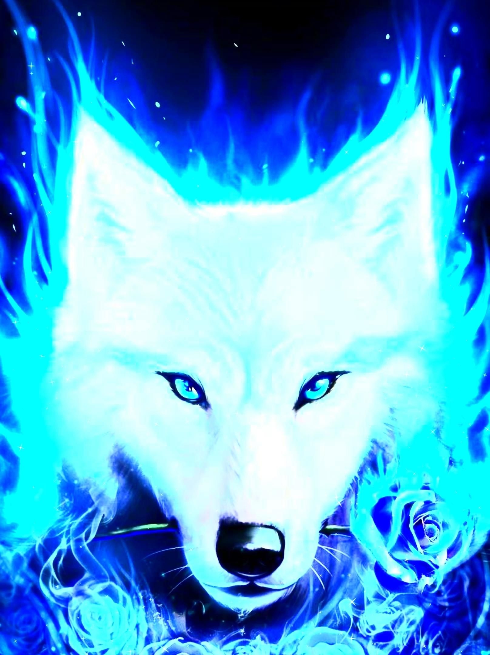 1620x2160 2020 Digital Art Alive. Wolf spirit animal, Spirit animal art, Cute animal drawings, Phone