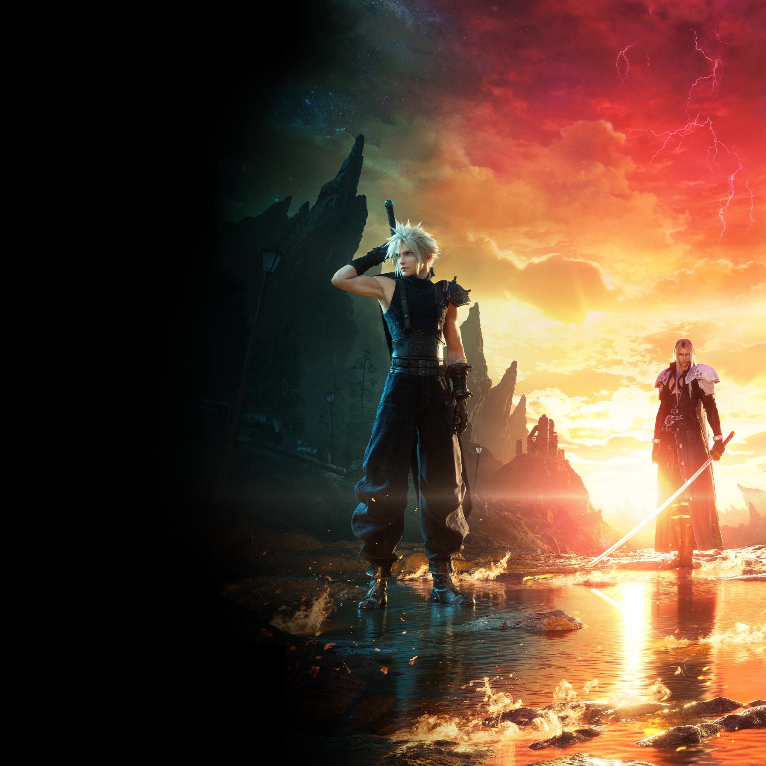 2560x2560 Final Fantasy VII Rebirth Wallpaper 4K, Phone