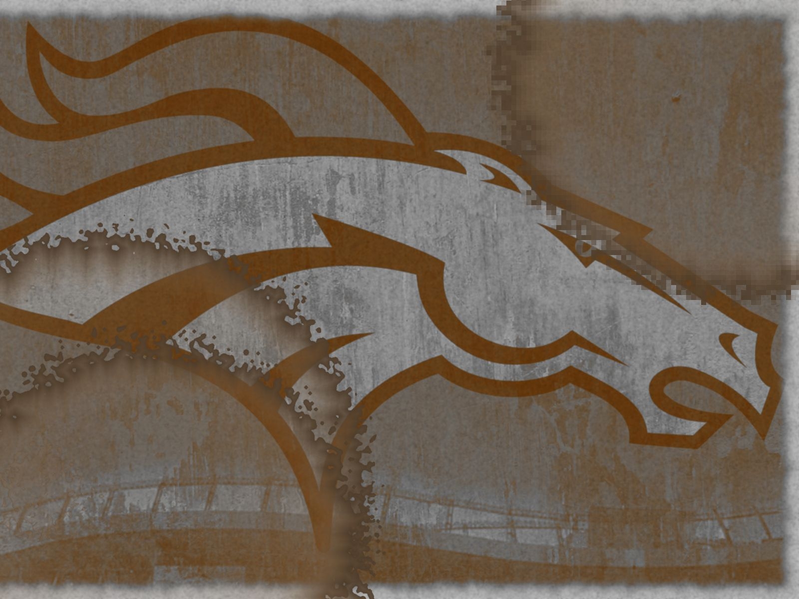 1600x1200 NFL Denver Broncos Logo Vintage Photo Coffee Stained  DESKTOP NFL / Denver Broncos, Desktop