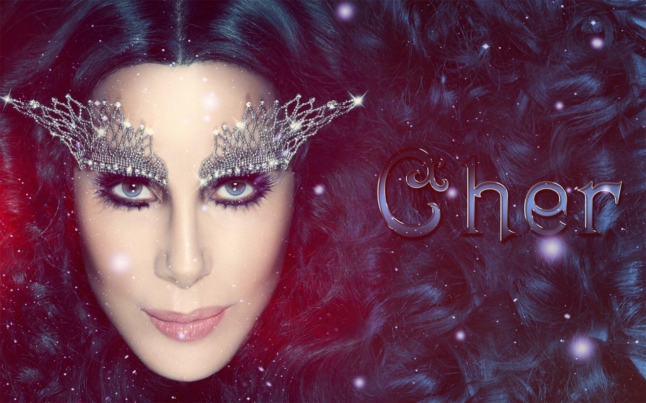 1280x800 Download wallpaper  cher, singer, makeup, celebrity, Desktop