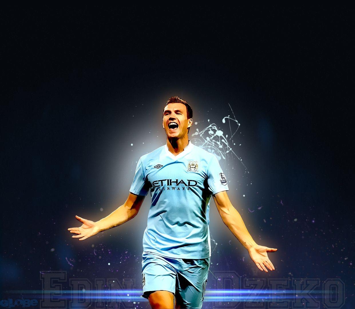 1250x1080 edin dzeko wallpaper, Football Picture and Photo, Desktop