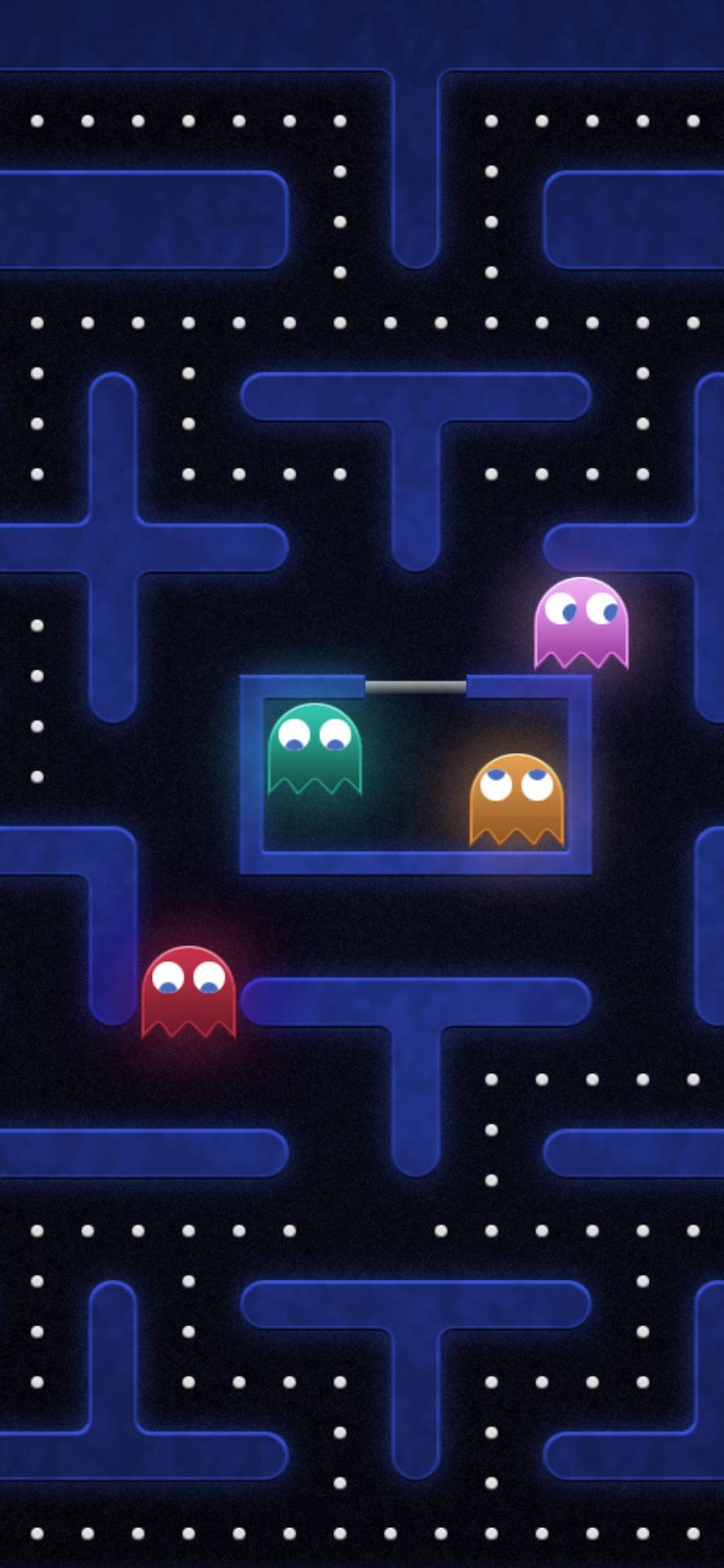 890x1920 Pacman Background Wallpaper, Phone