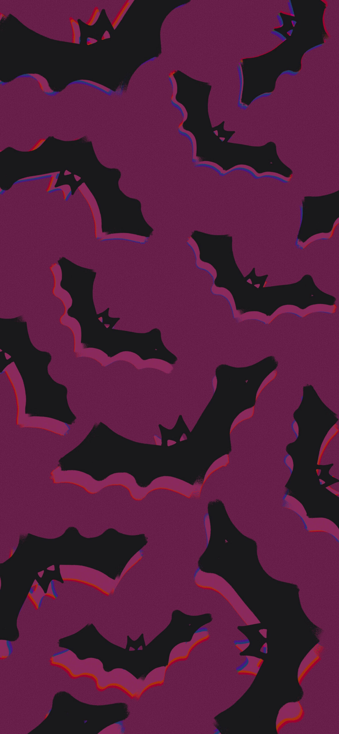 1190x2560 Halloween Bat Wallpaper, Phone