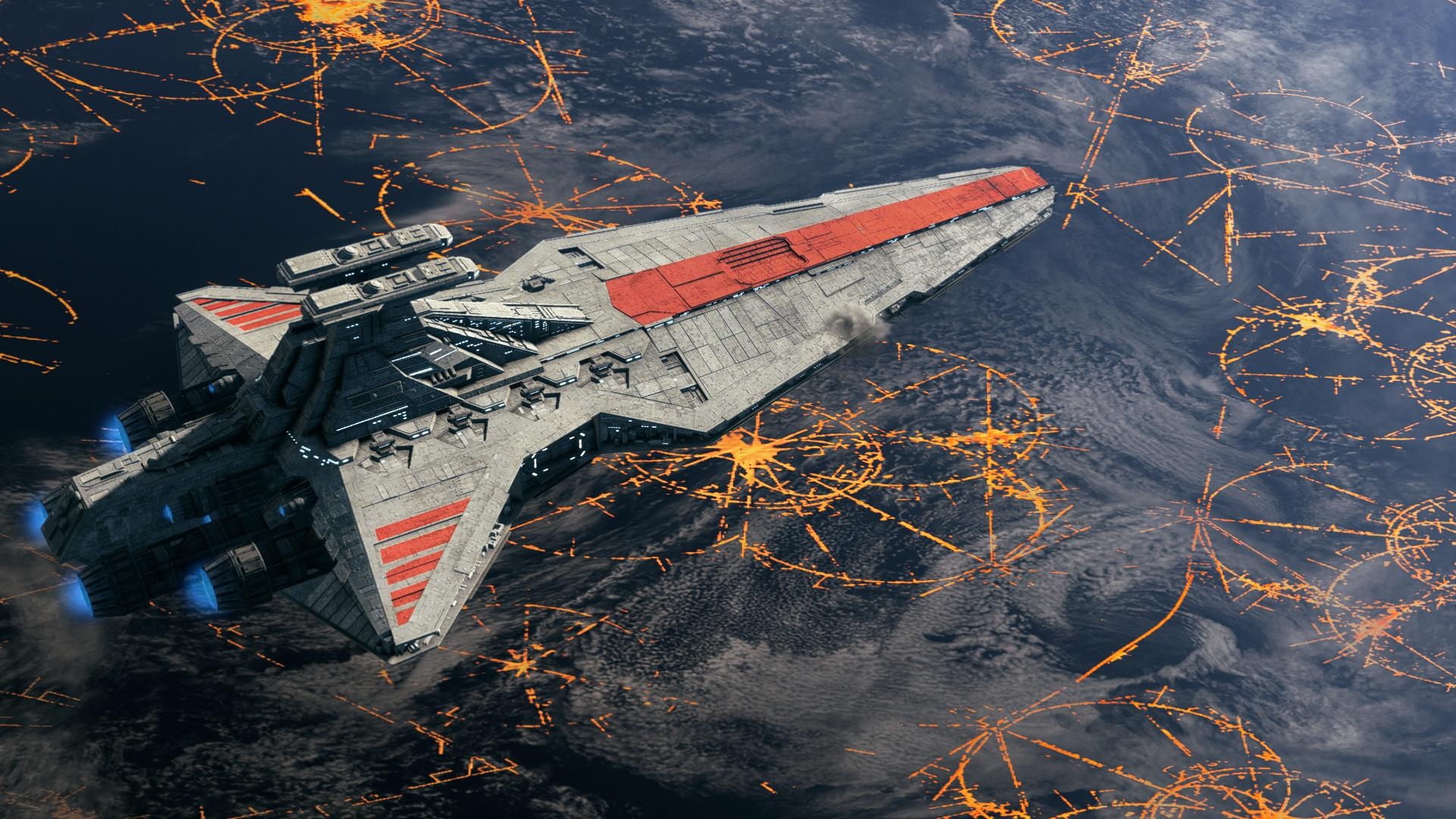 1920x1080 Venator above Coruscant, Desktop