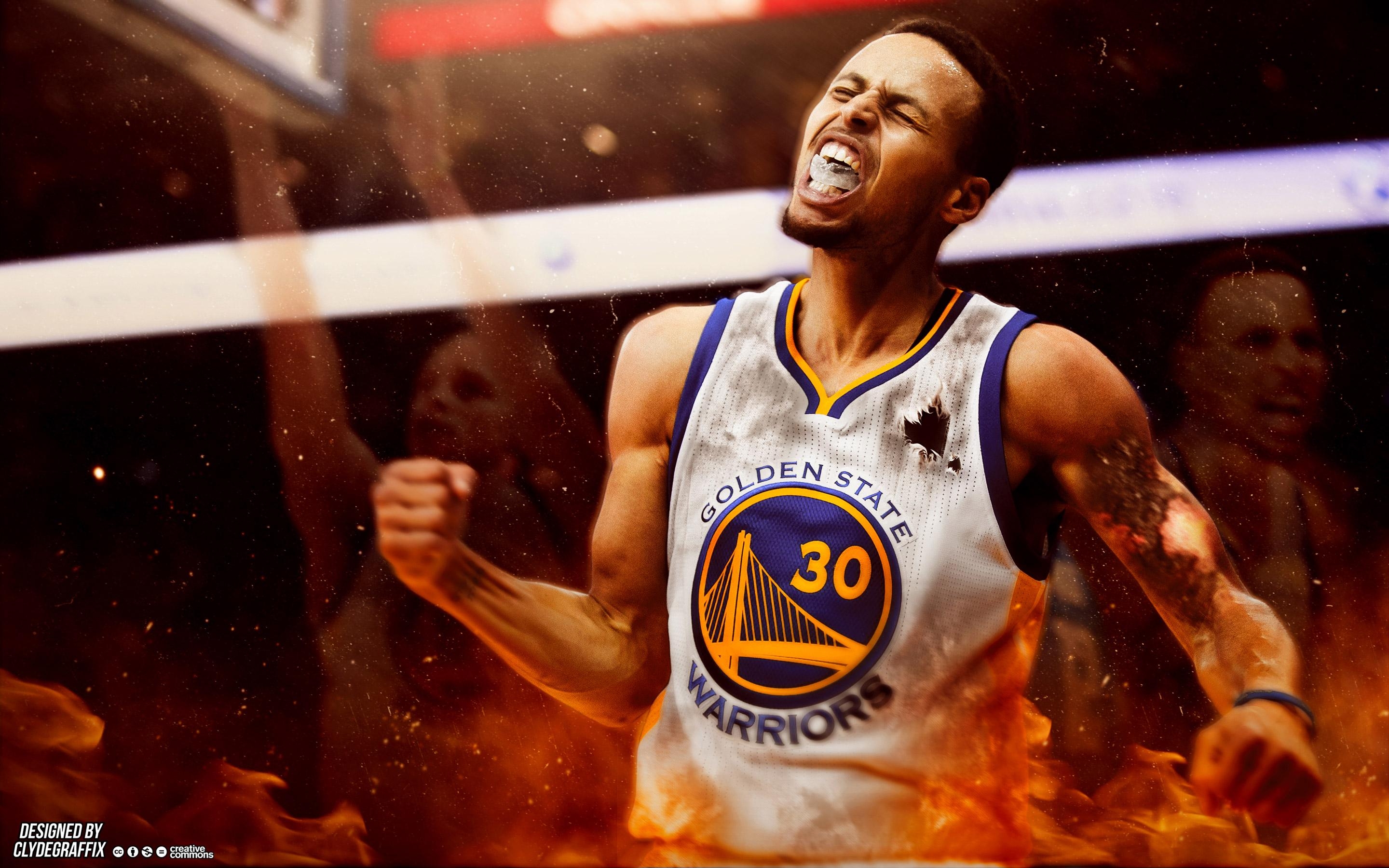 2880x1800 Stephen Curry On Fire Curry Wallpaper HD HD, Desktop