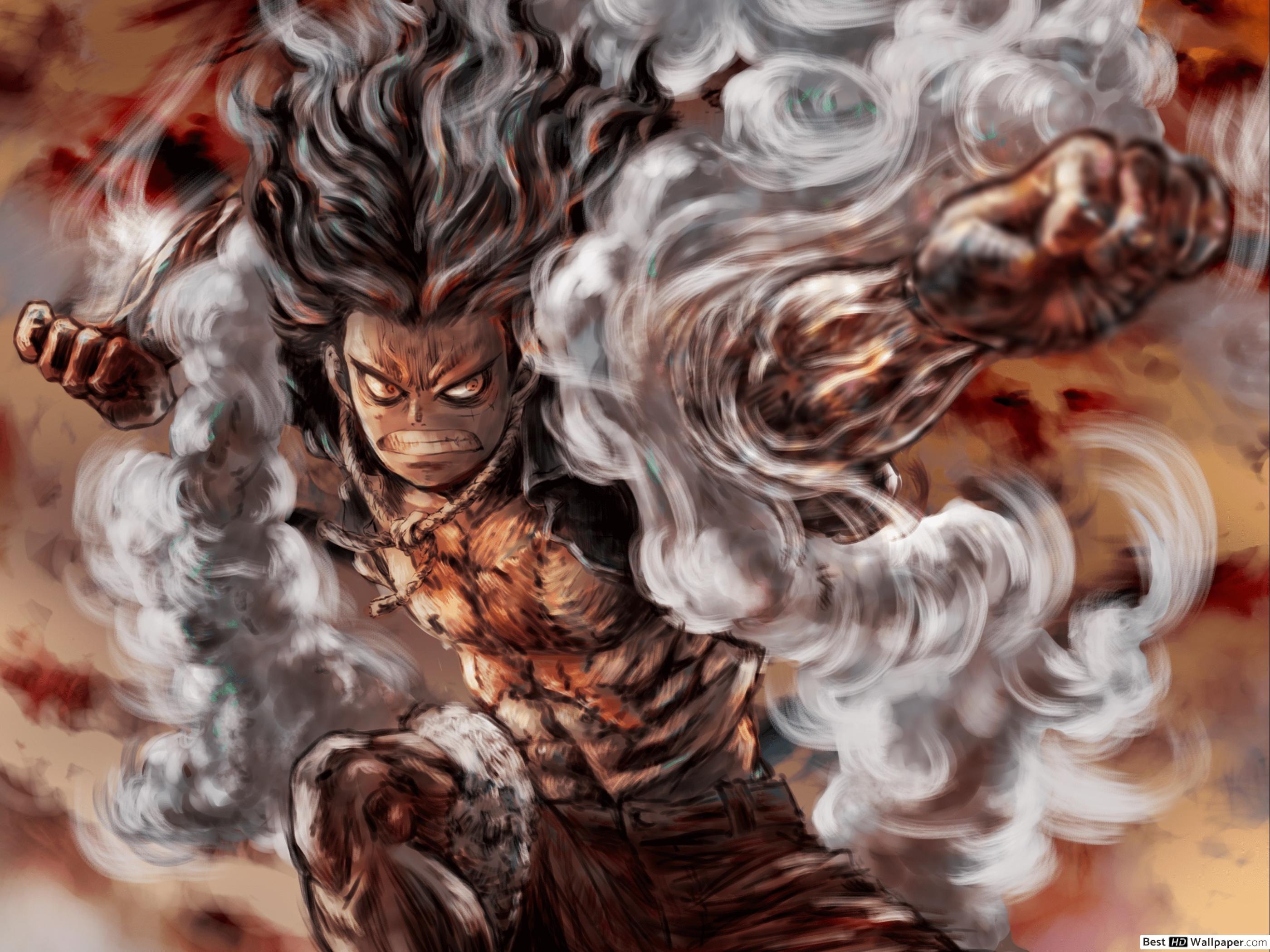 2800x2100 Luffy Gear 4th Snakeman HD wallpaper download, Desktop