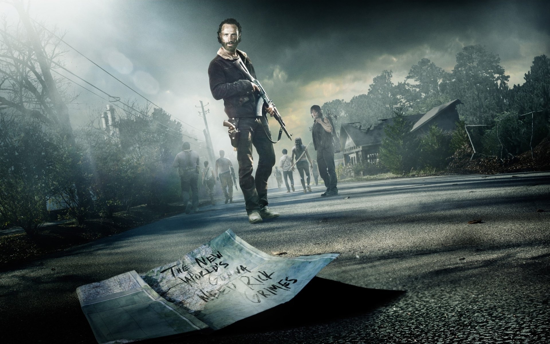 1920x1200 Rick Grimes Wallpaper, Desktop