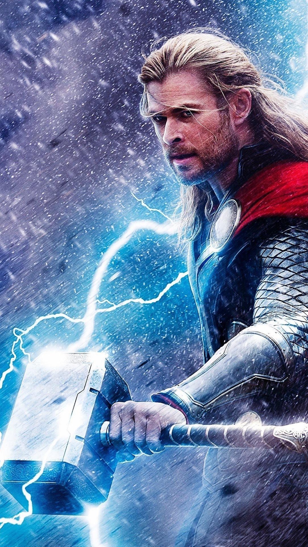 1090x1920 iPhone 6 Thor Wallpaper 4k, Phone