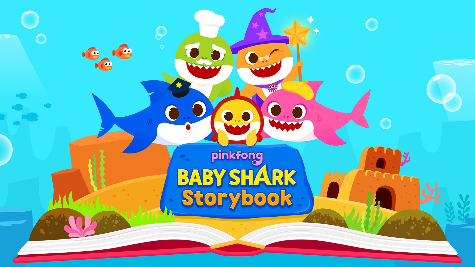 1920x1080 Pinkfong Baby Shark Storybook: Amazon.ca: Appstore for Android, Desktop