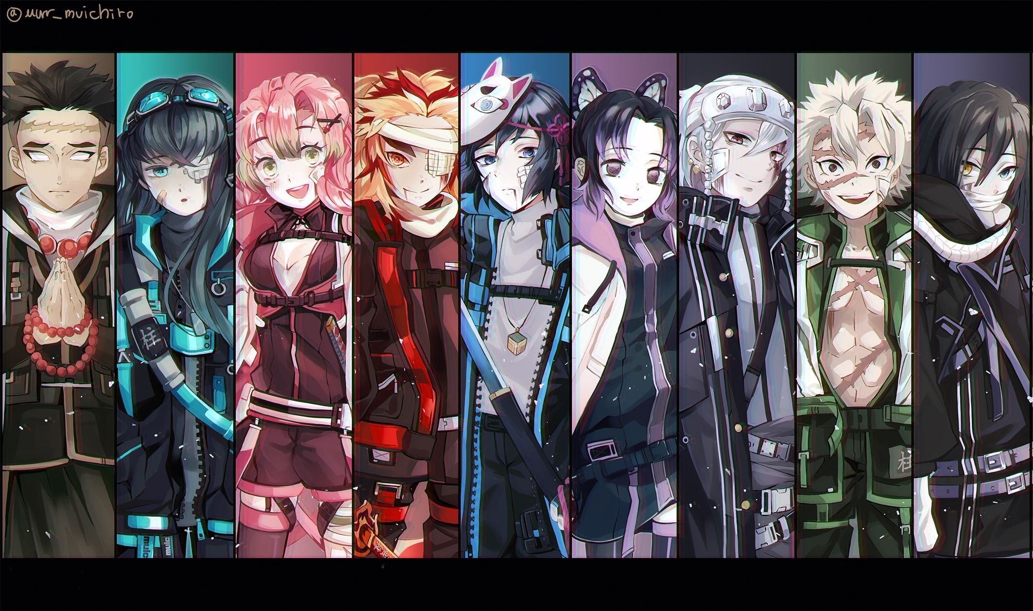 2130x1260 Kimetsu No Yaiba Hashira Wallpaper Free Kimetsu No Yaiba Hashira Background, Desktop